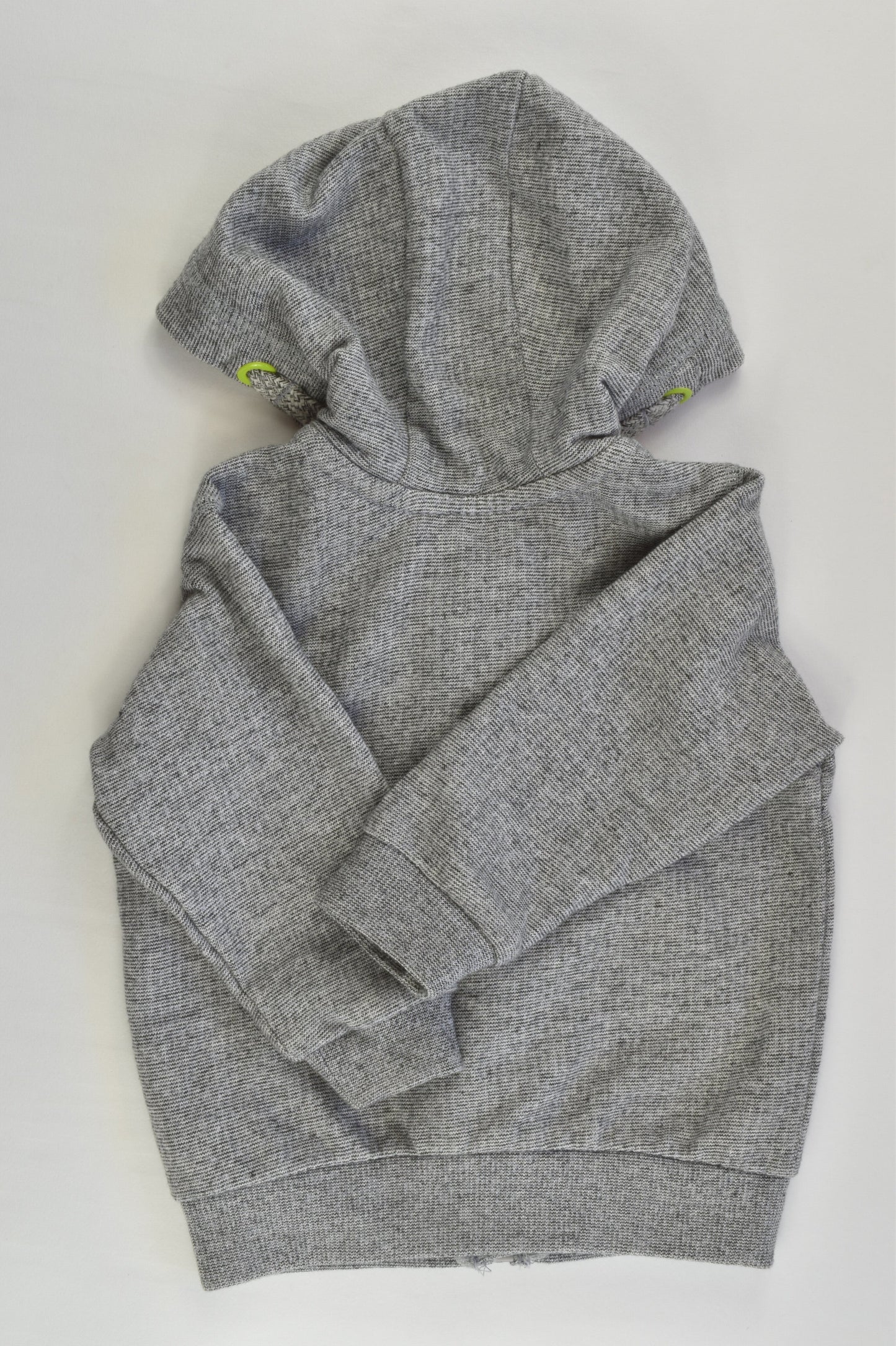 Matalan Size 00 (3-6 months) Grey Hooded Jumper