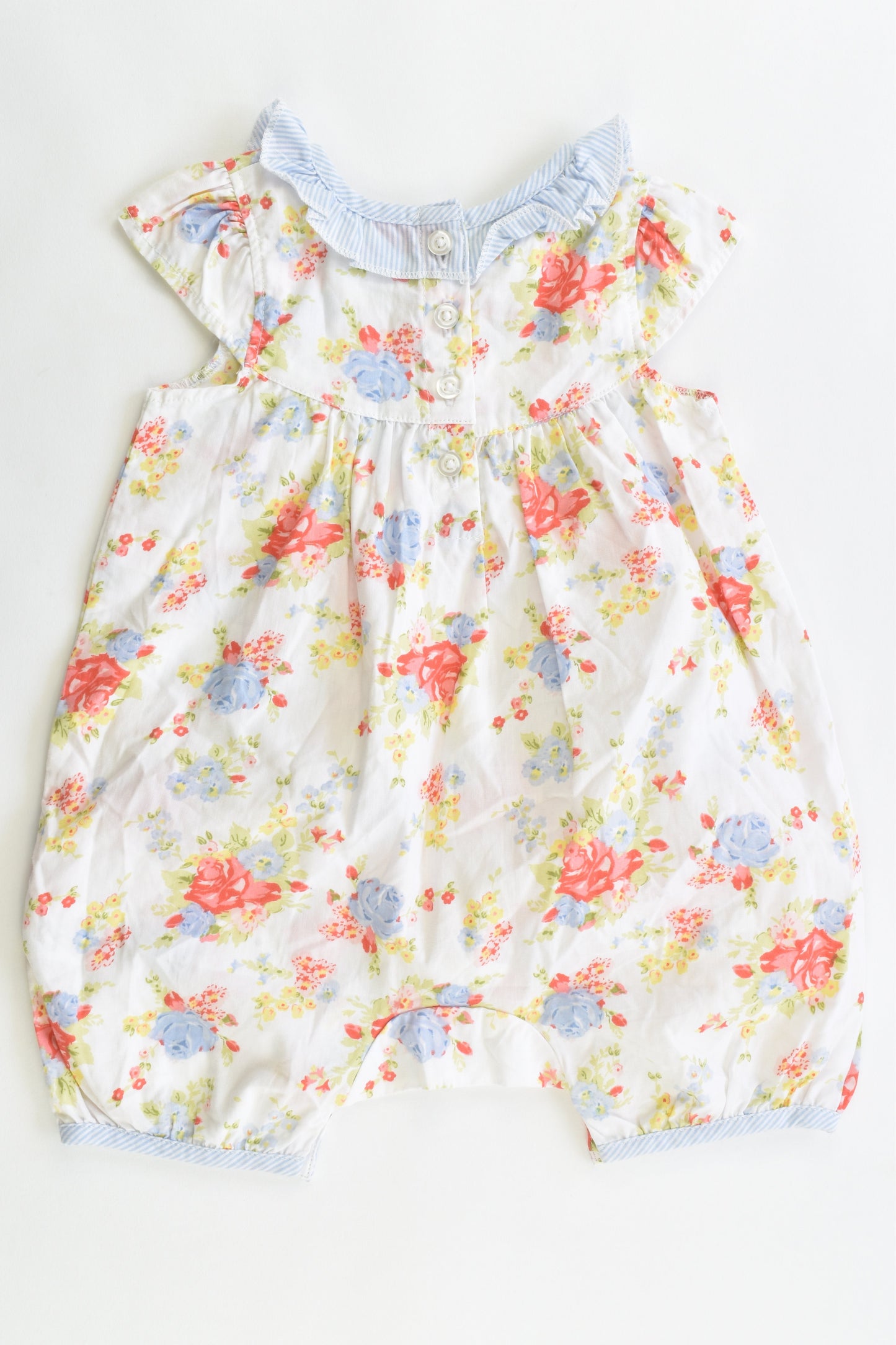 Matalan Size 3-6 months Floral Playsuit