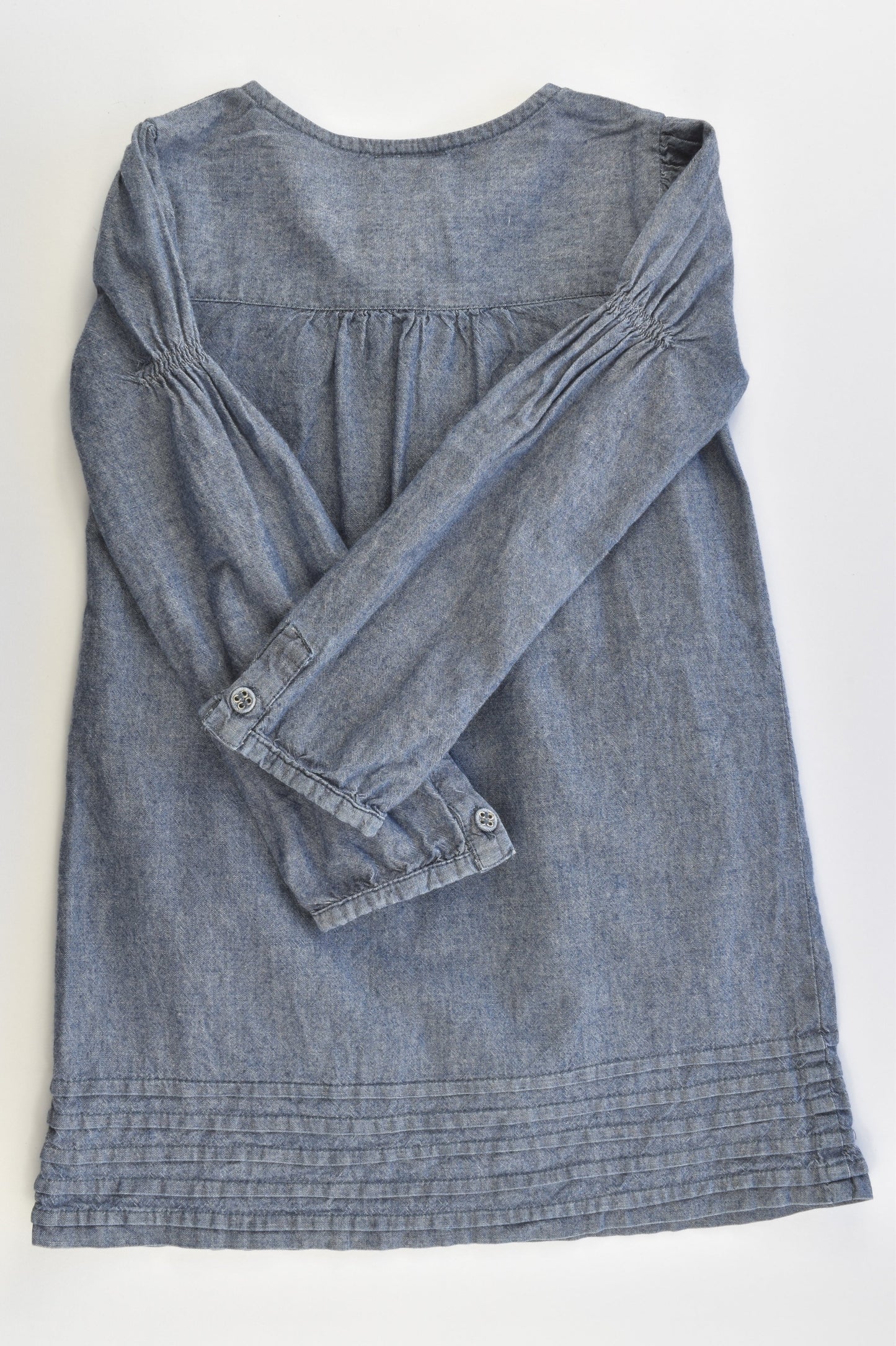 M&Co Kids Size 3-4 Lightweight Denim Dress