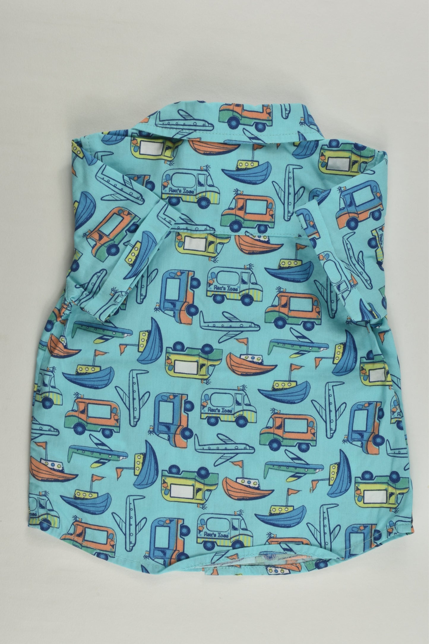 M&Co Size 00 (3-6 months) Vehicles Shirt