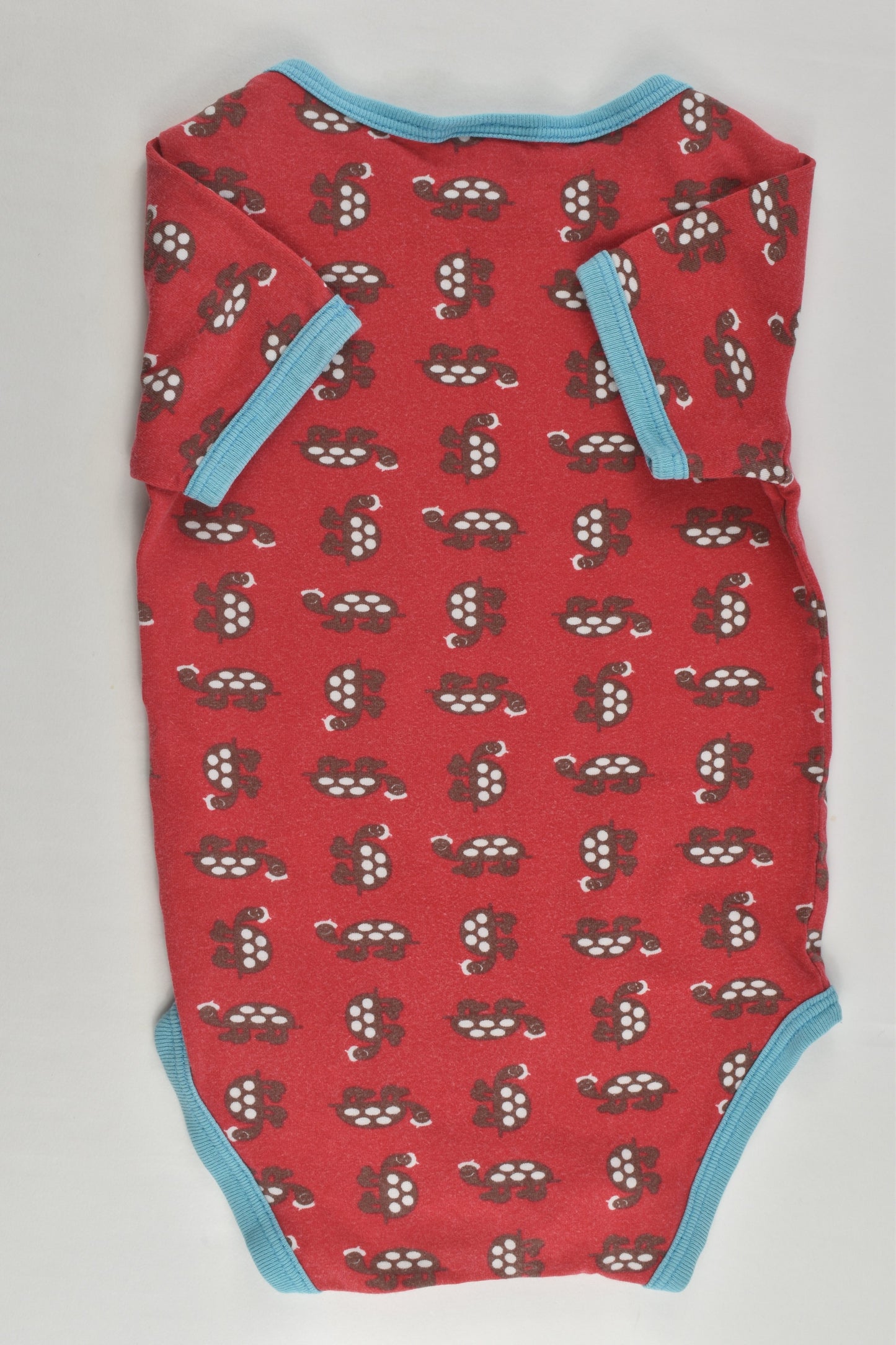 Me&i Size 0-1 (74/80 cm) Retro Tortoises Bodysuit