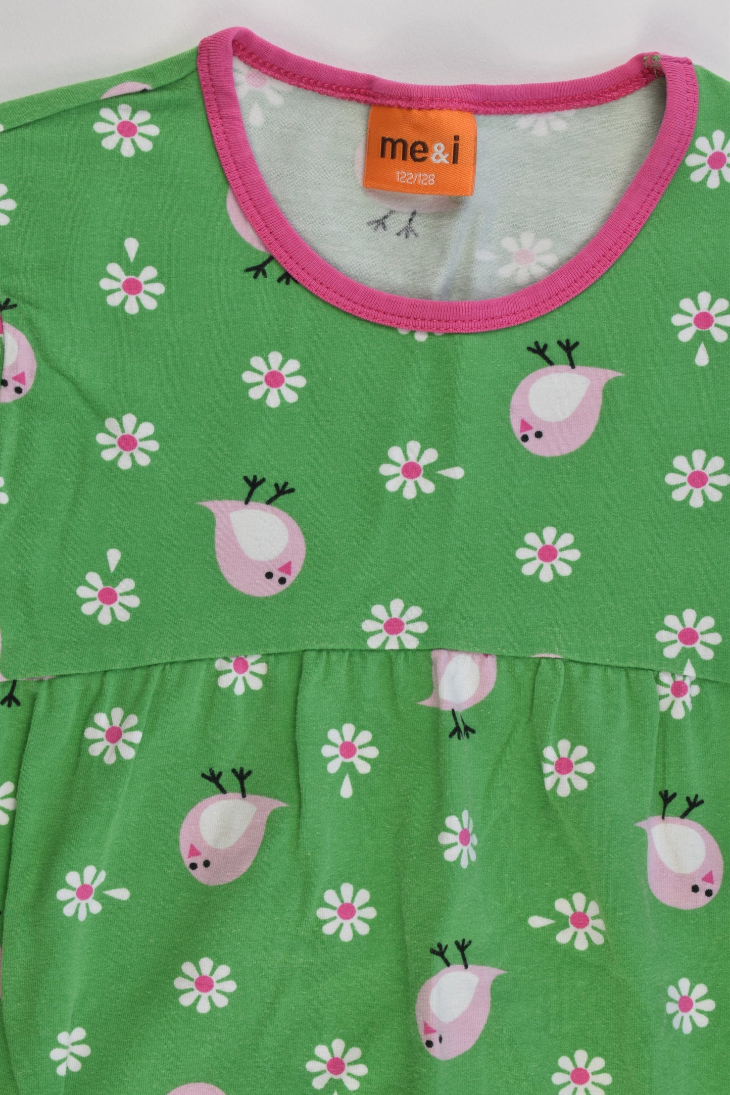 Me&i Size 122/128 cm (7-8) Bird Dress