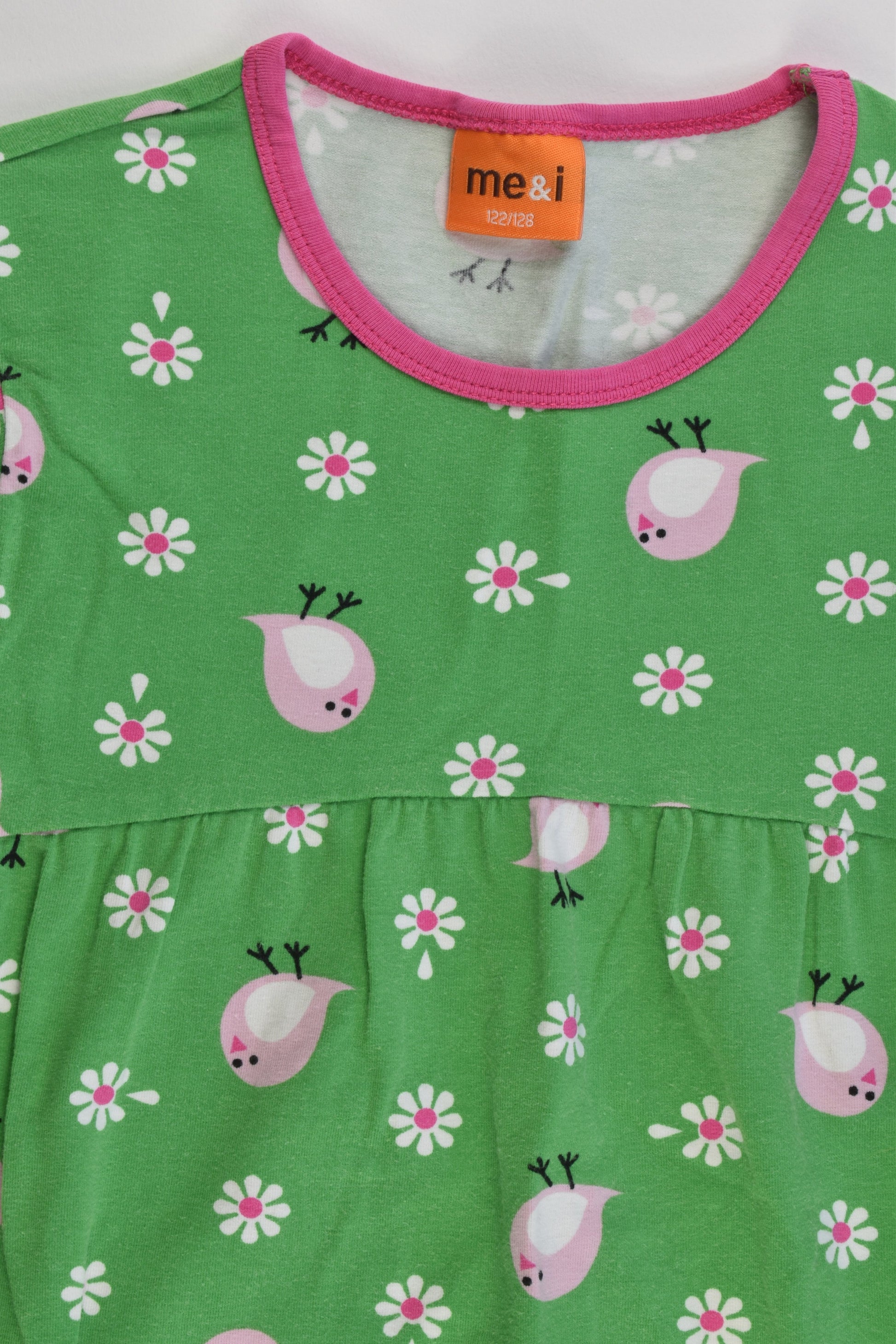 Me&i Size 122/128 cm (7-8) Bird Dress