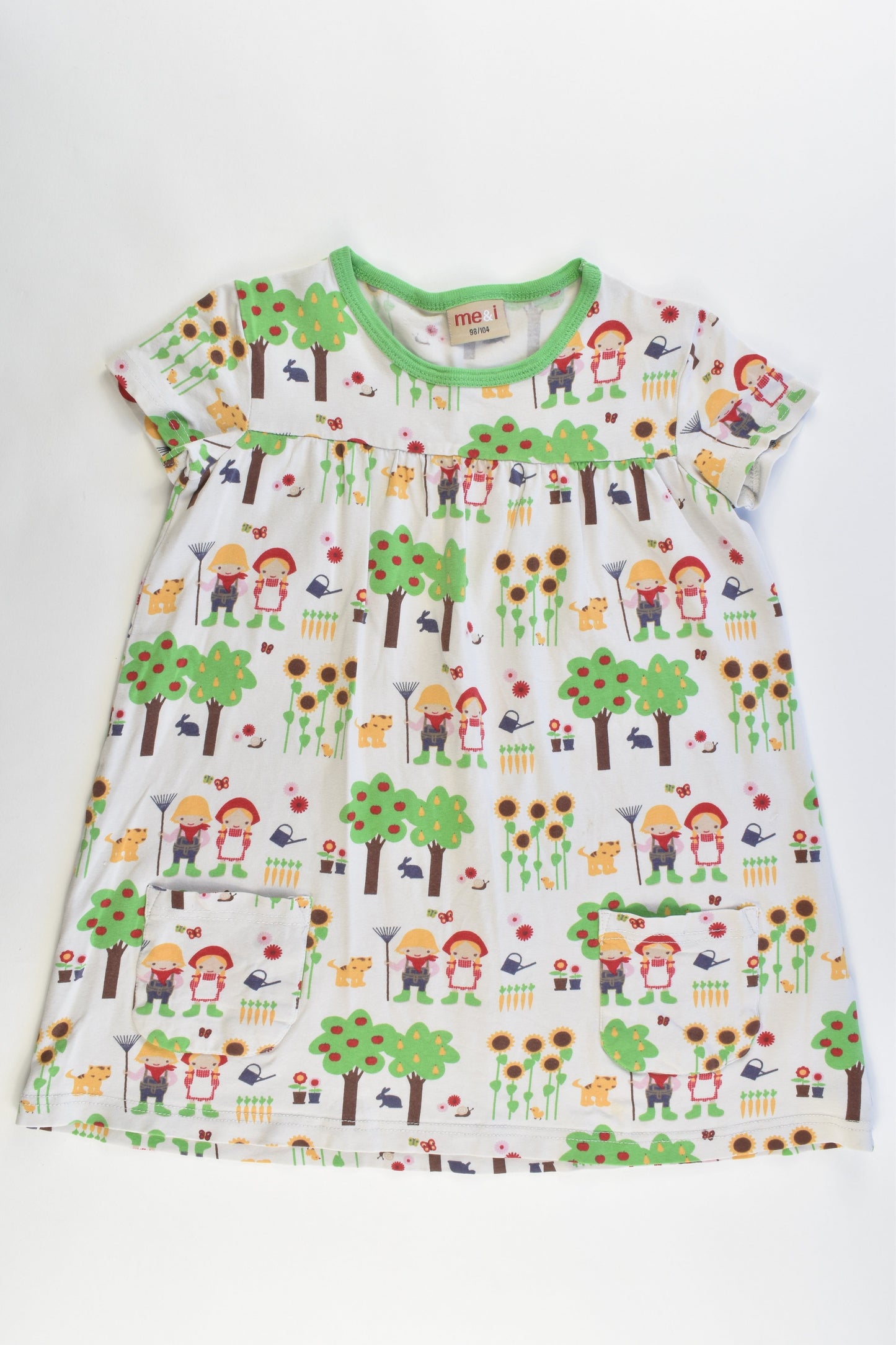 Me&i Size 98/104 (3-4) Farm Dress