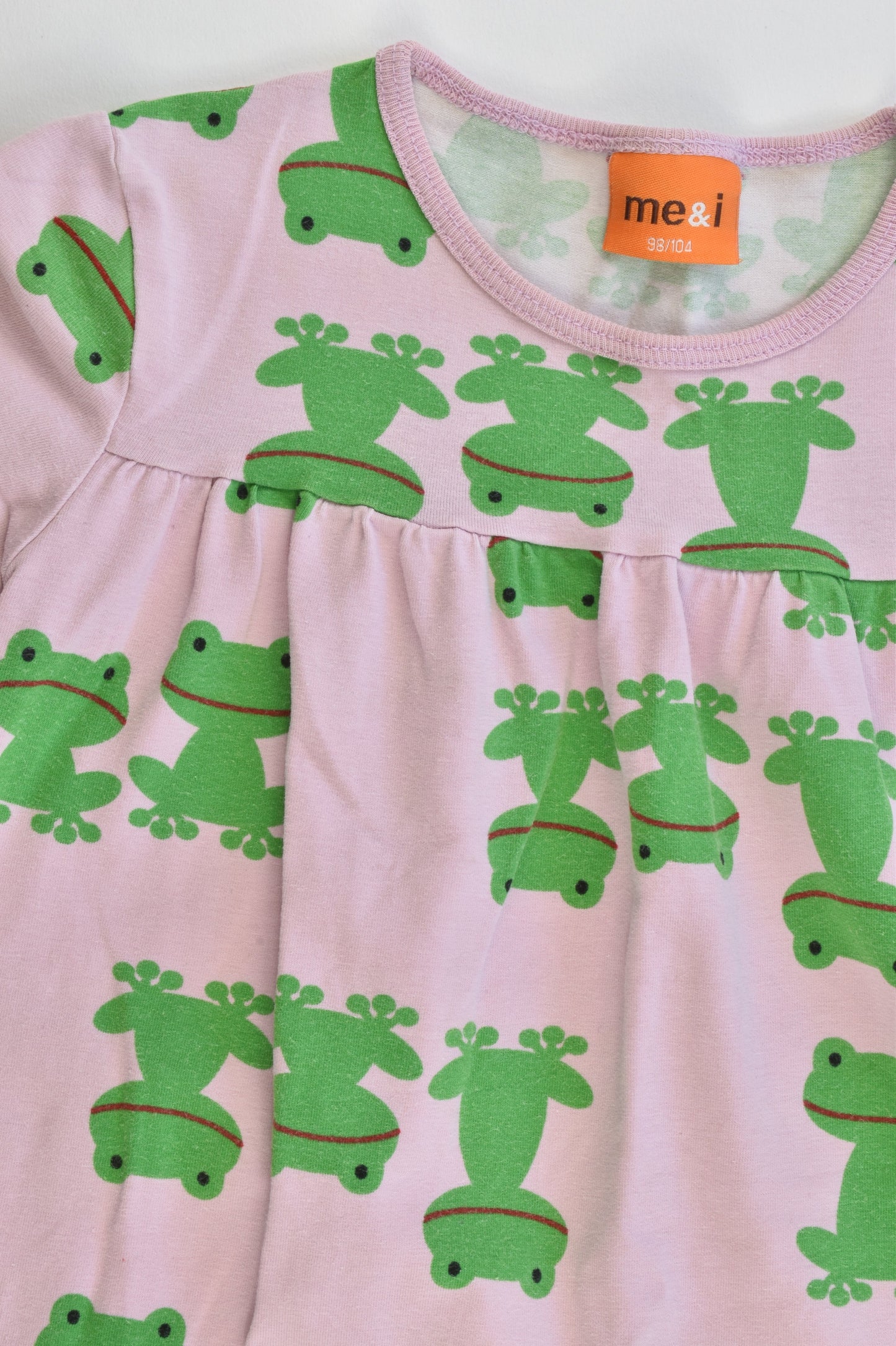 Me&i Size 98/104 Frog Dress