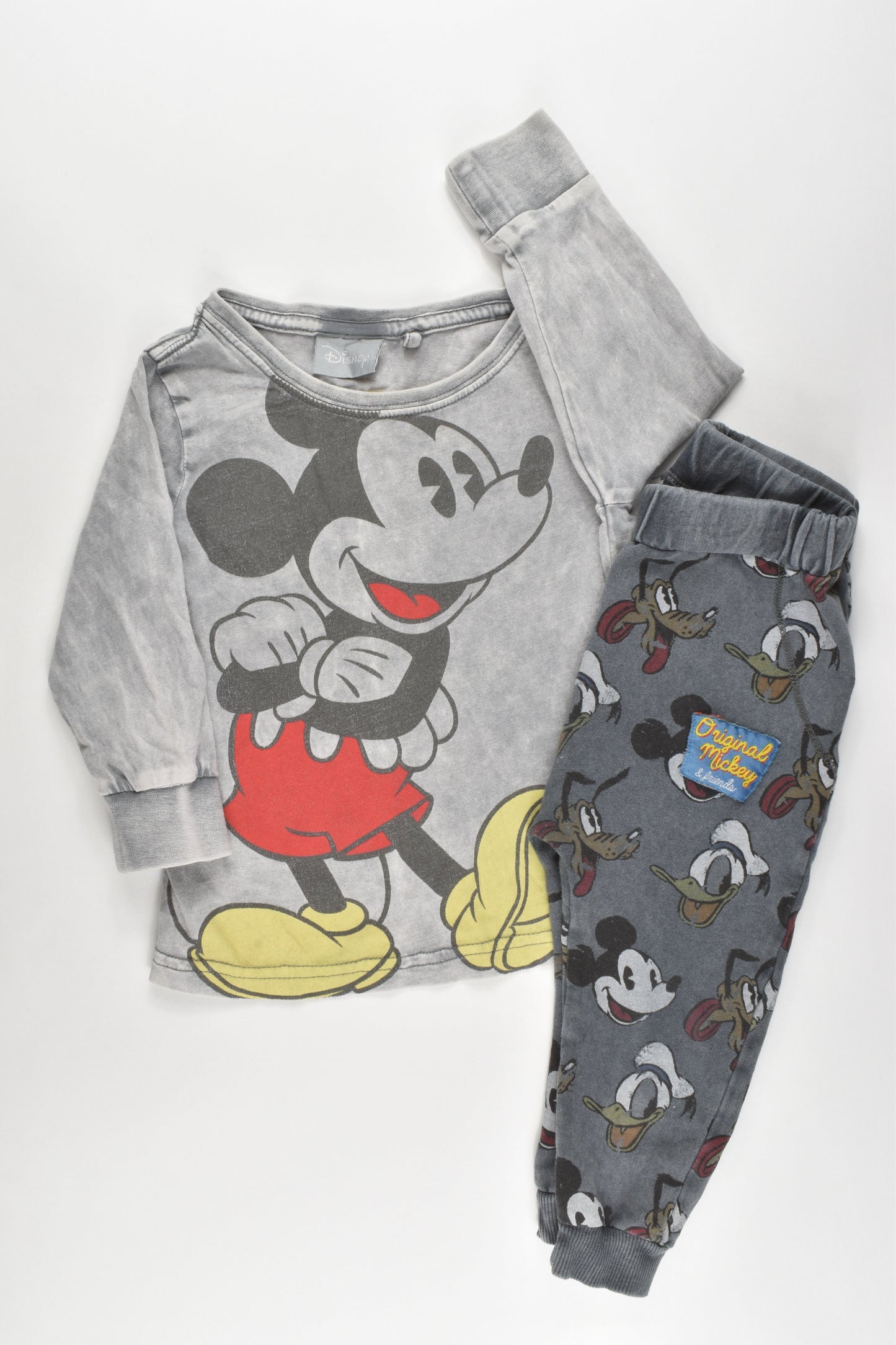 Mickey Mouse Size 1 Cotton On Kids Top and Zara Pants