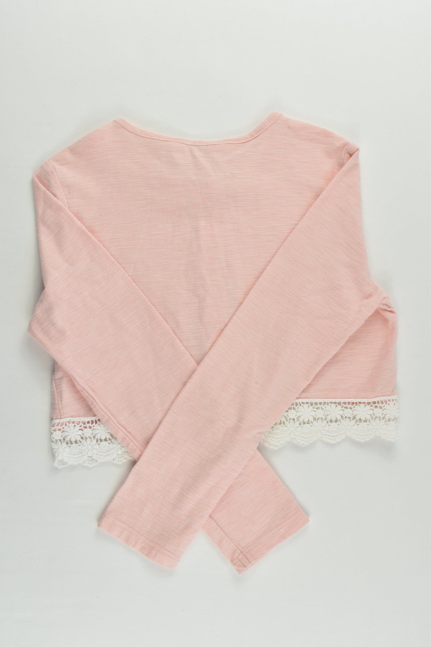 Milkshake Size 5 Cardigan with Lace Hem