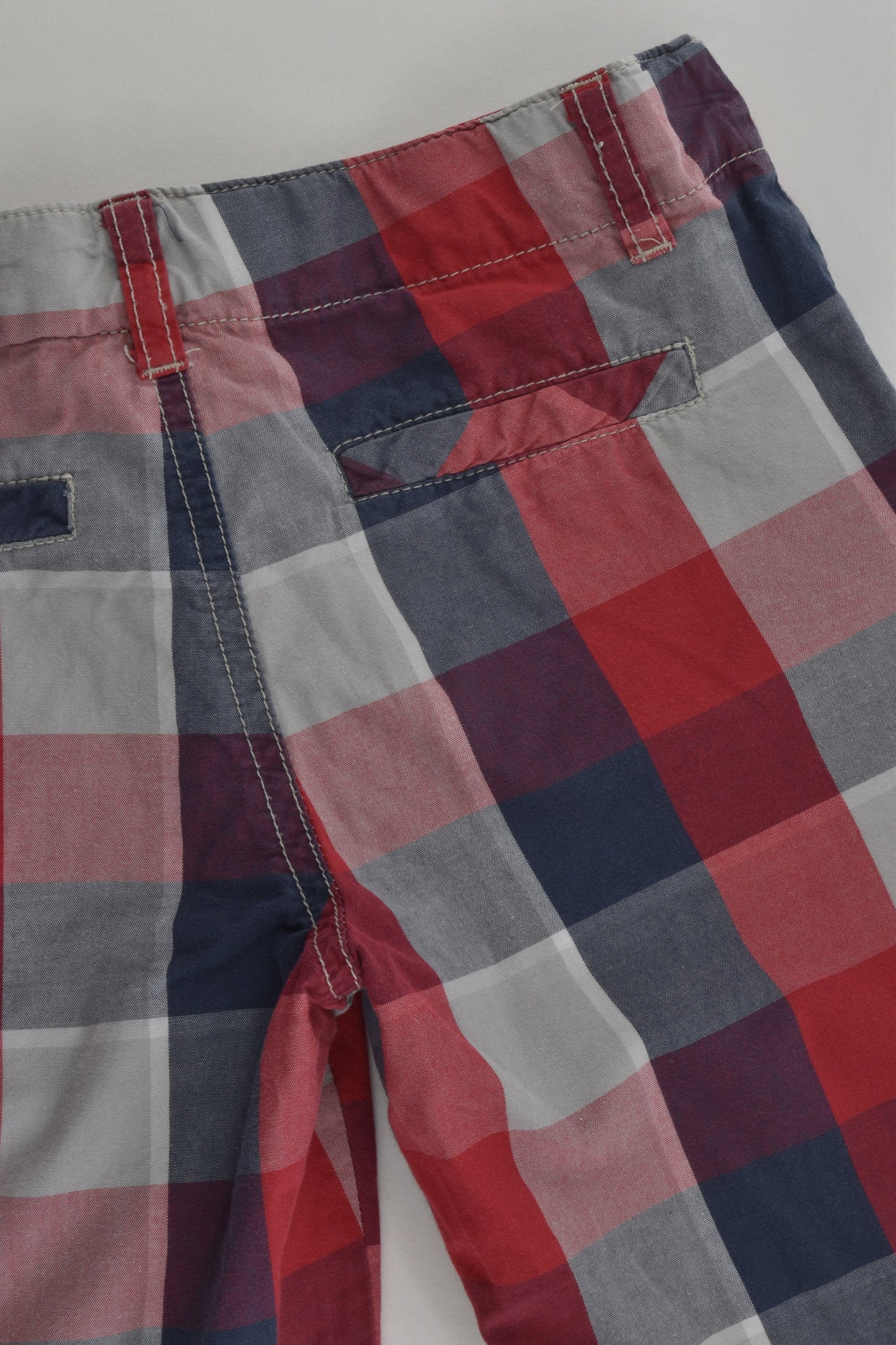 Milkshake Size 5 Lightweight Checked Shorts