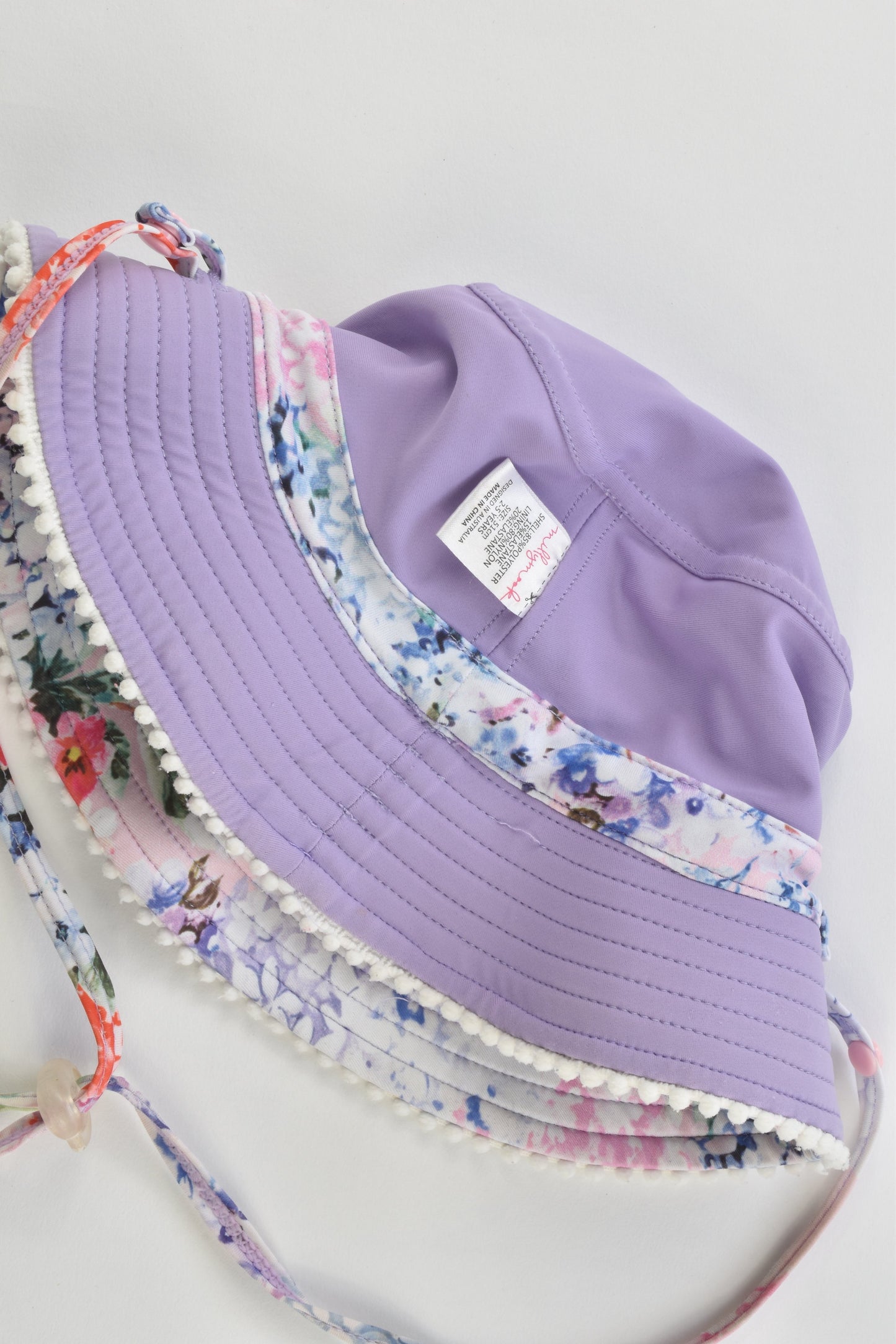 Millymook Size 2-5 Reversible UV Beach Hat