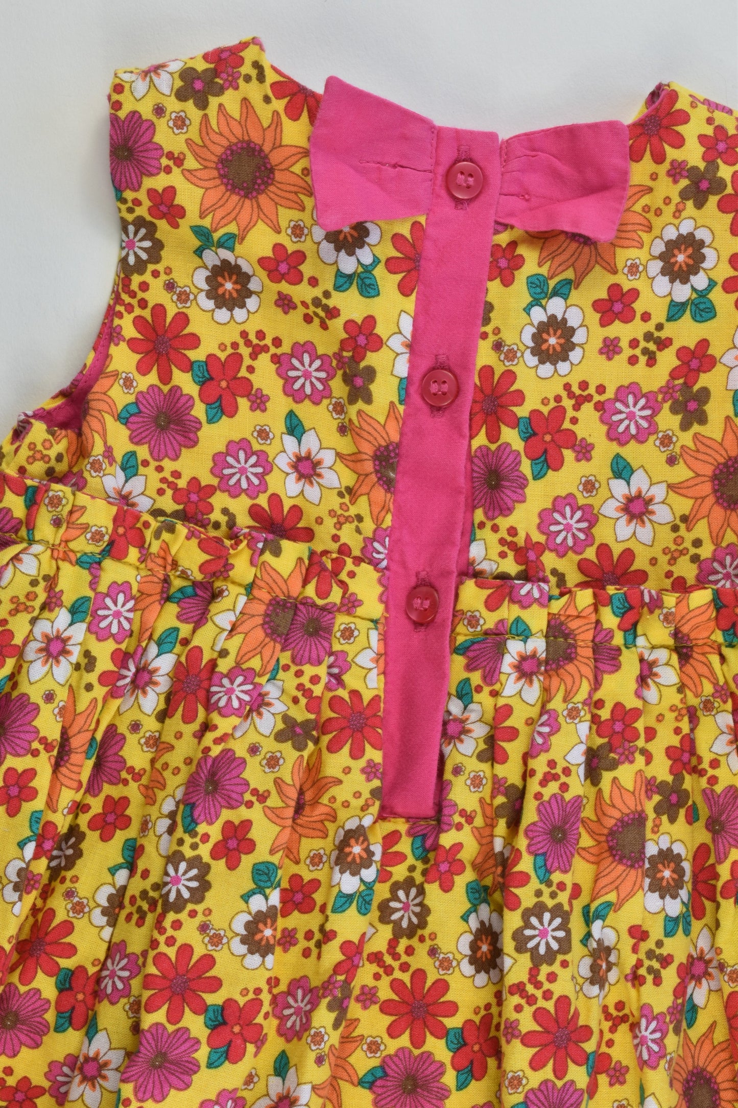 Mini Club Size 9-12 Months Layered Floral Dress