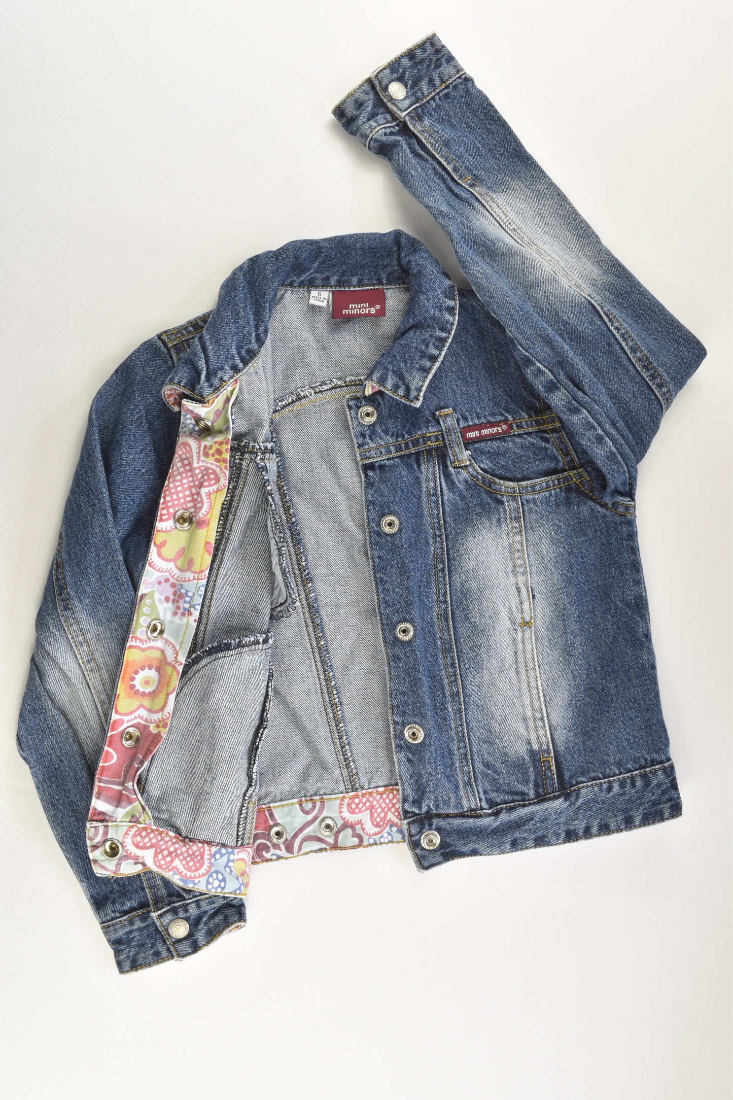 Mini Minors Size 6 Denim Jacket