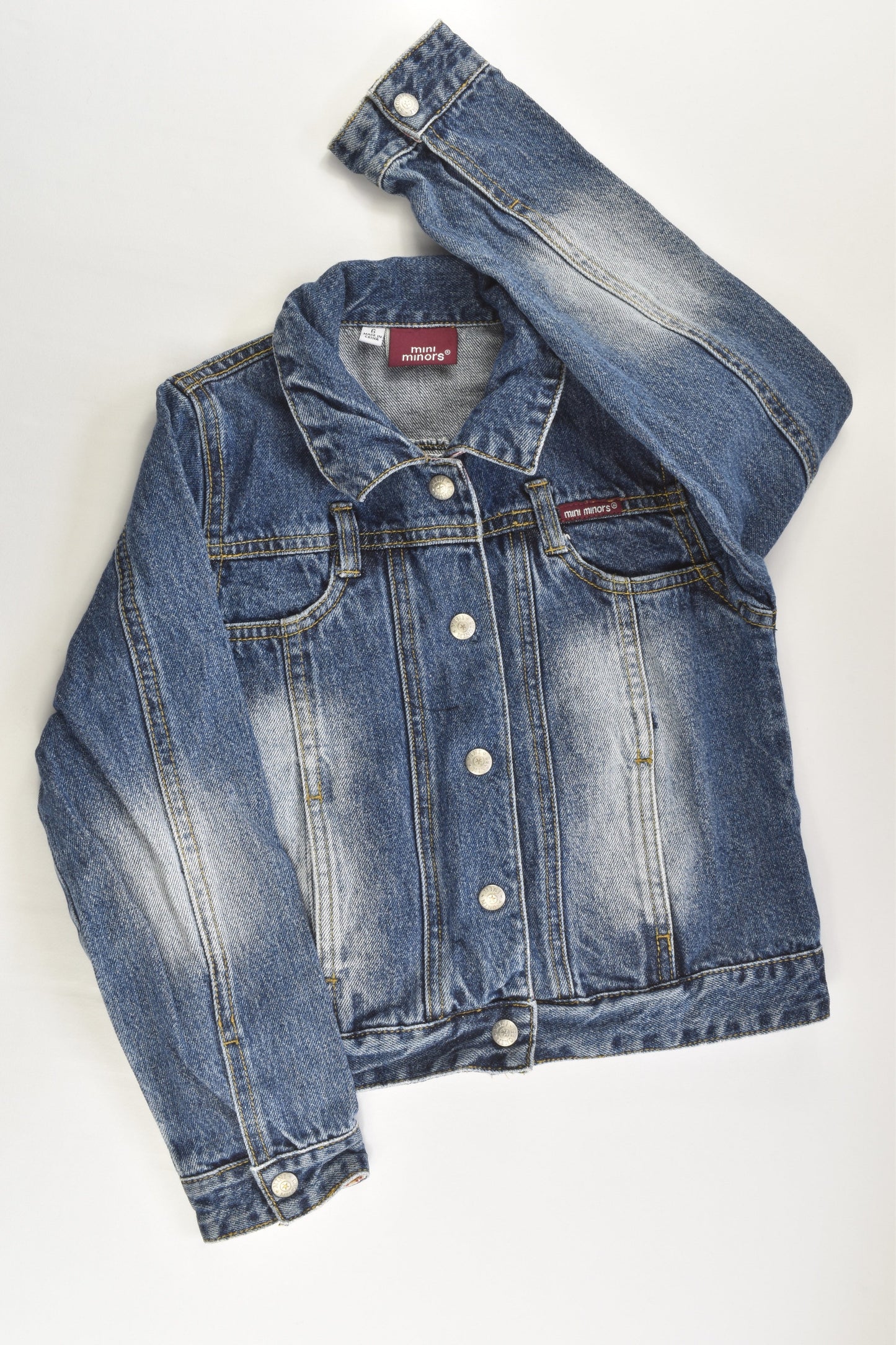 Mini Minors Size 6 Denim Jacket