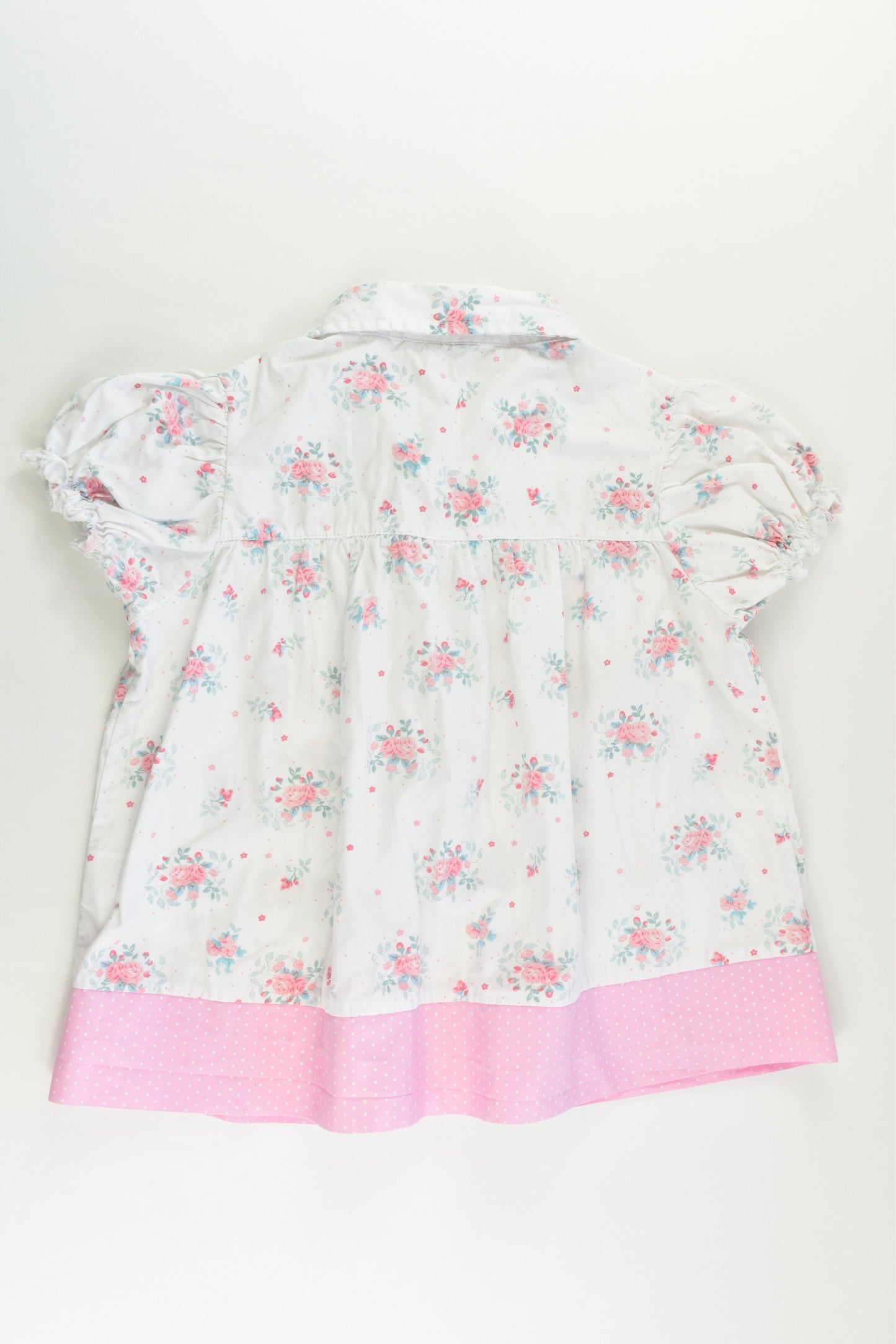 Mini Vanilla Size 6-7 Floral Shirt