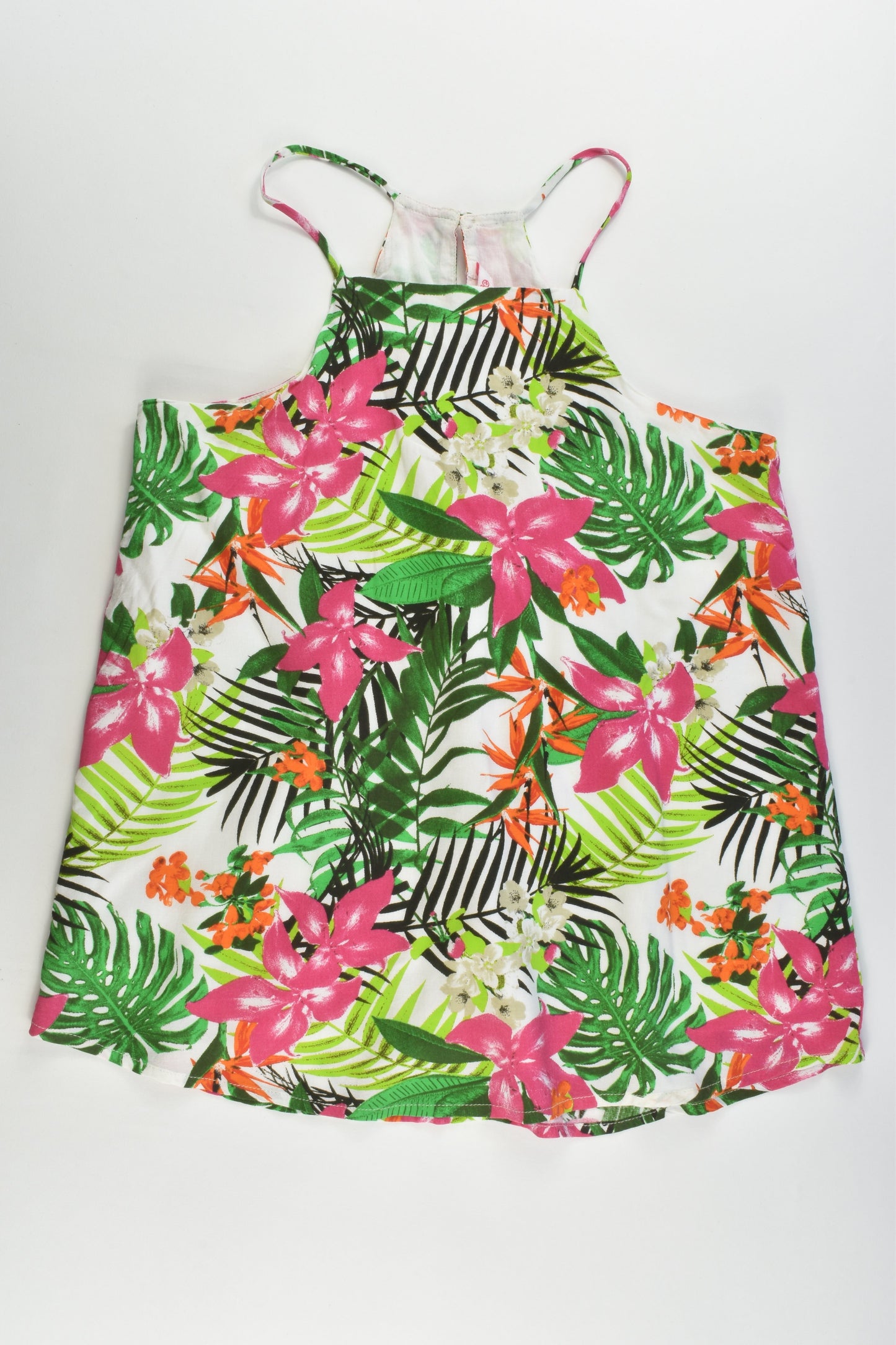 Miss E-Vie Size 12 Floral Lined Blouse