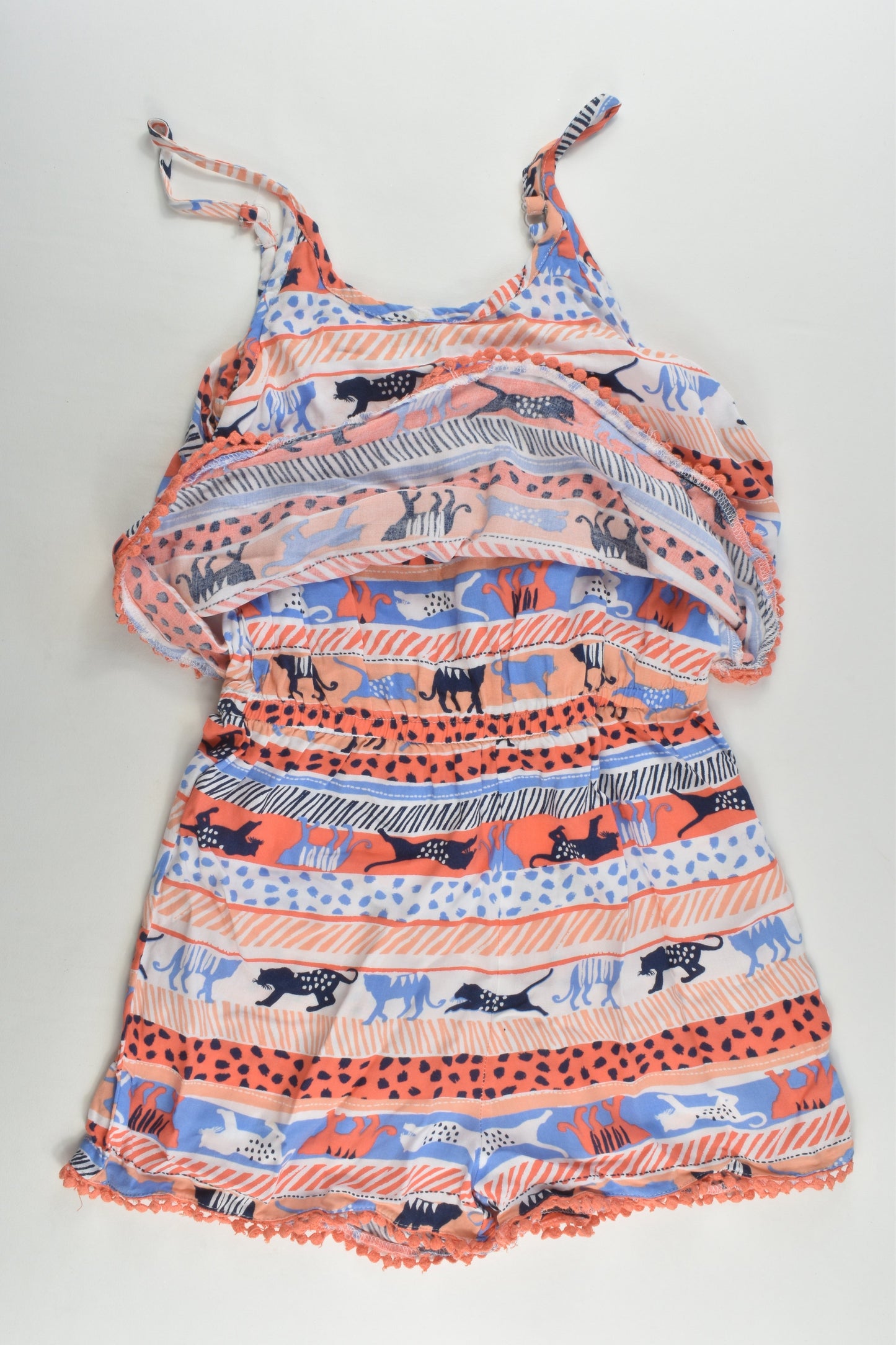 Miss Understood Size 8 Feline Short Playsuit