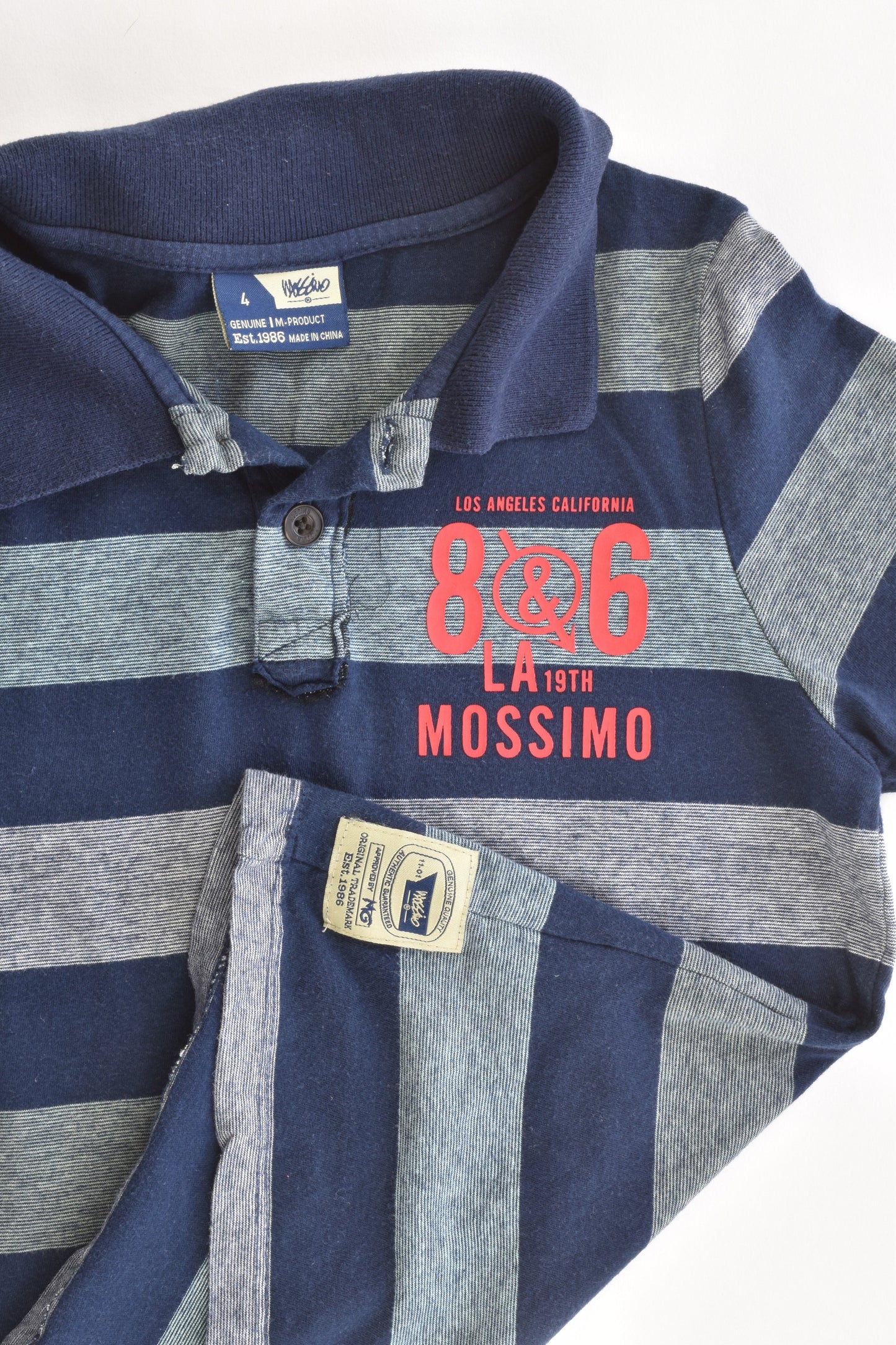 Mossimo Size 4 Collared T-shirt