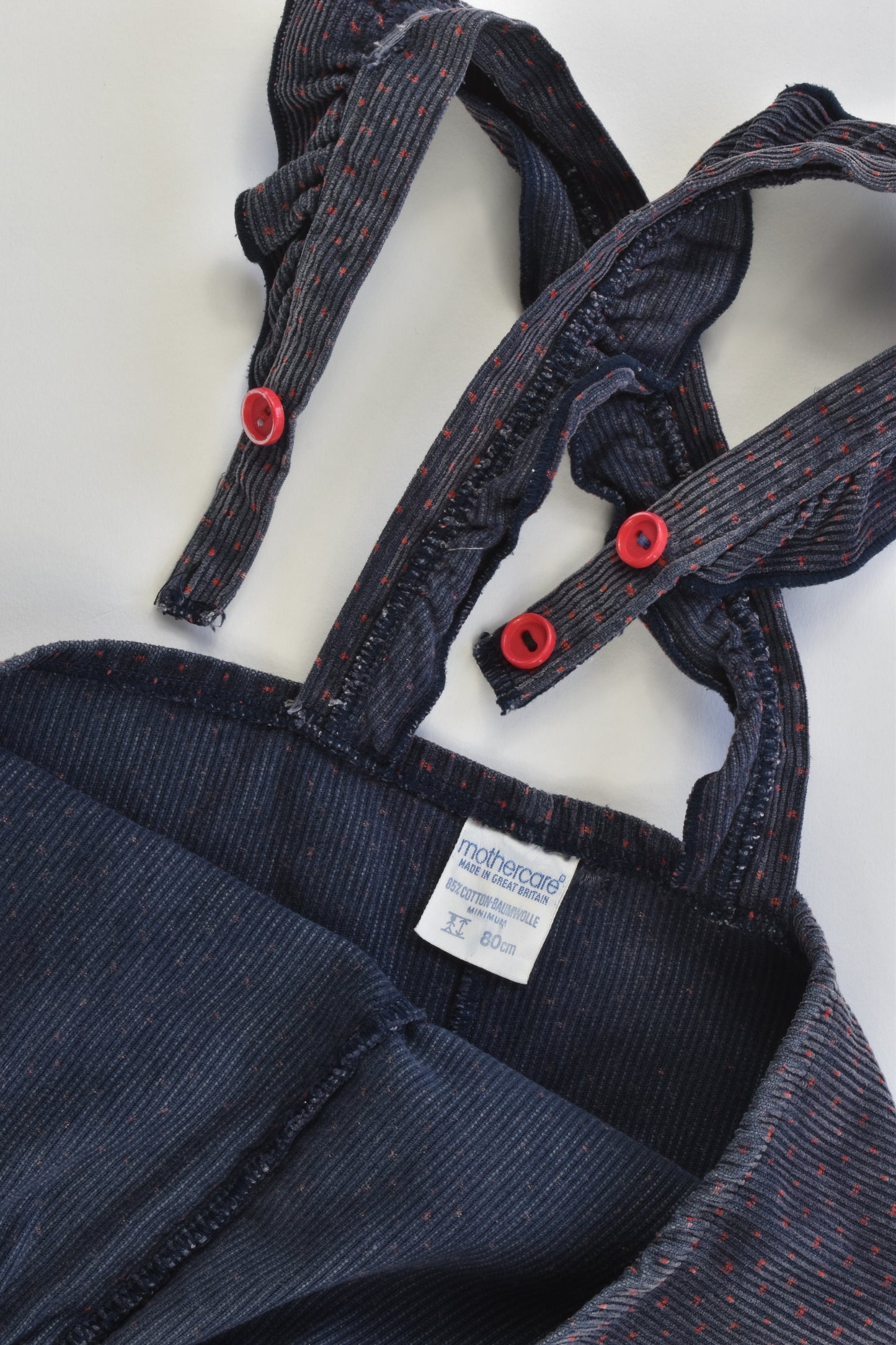 Mothercare Size 1 (80 cm) Vintage Cord Overalls