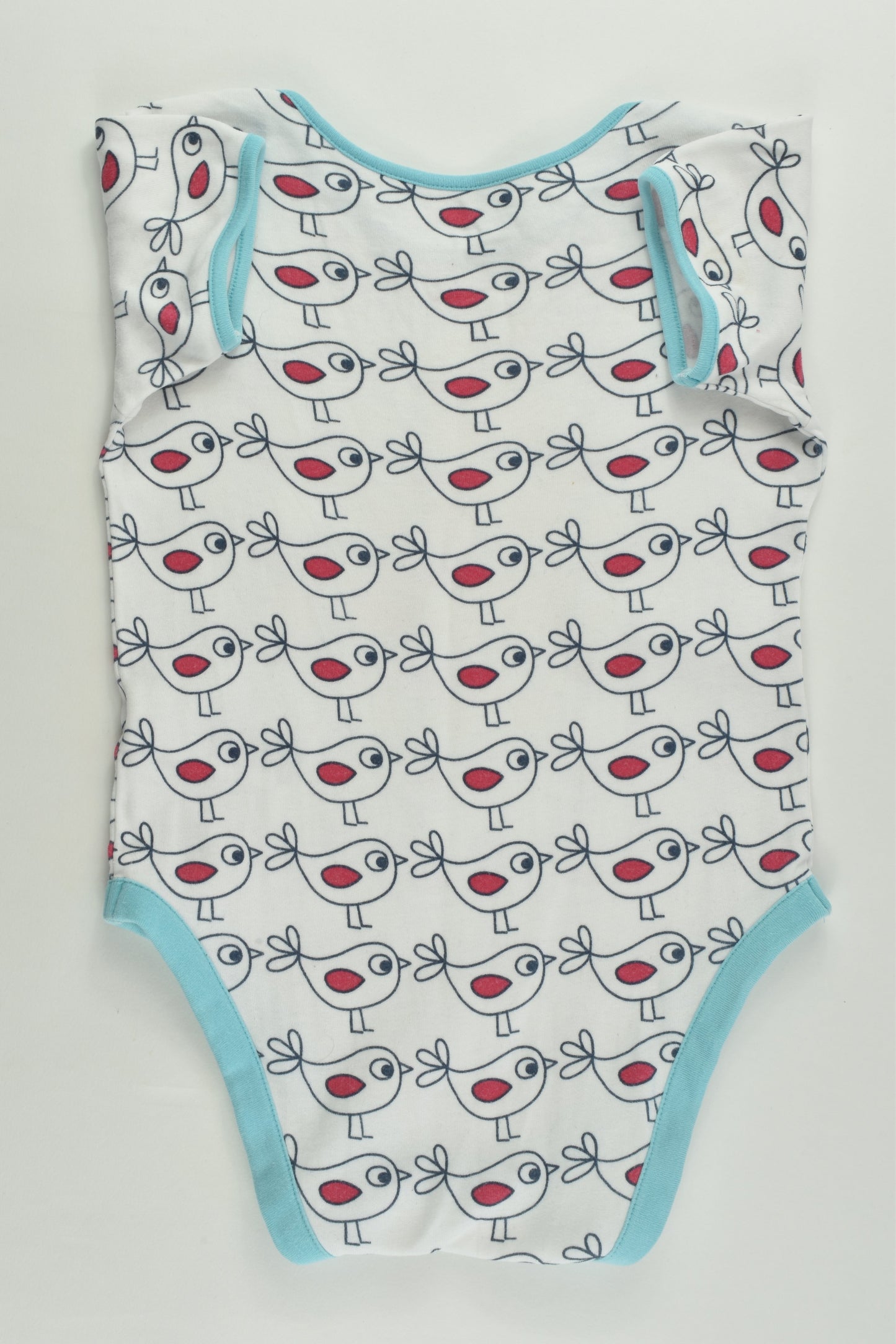 Mothercare Size 2 (18-24 months, up to 92 cm) Birds Bodysuit