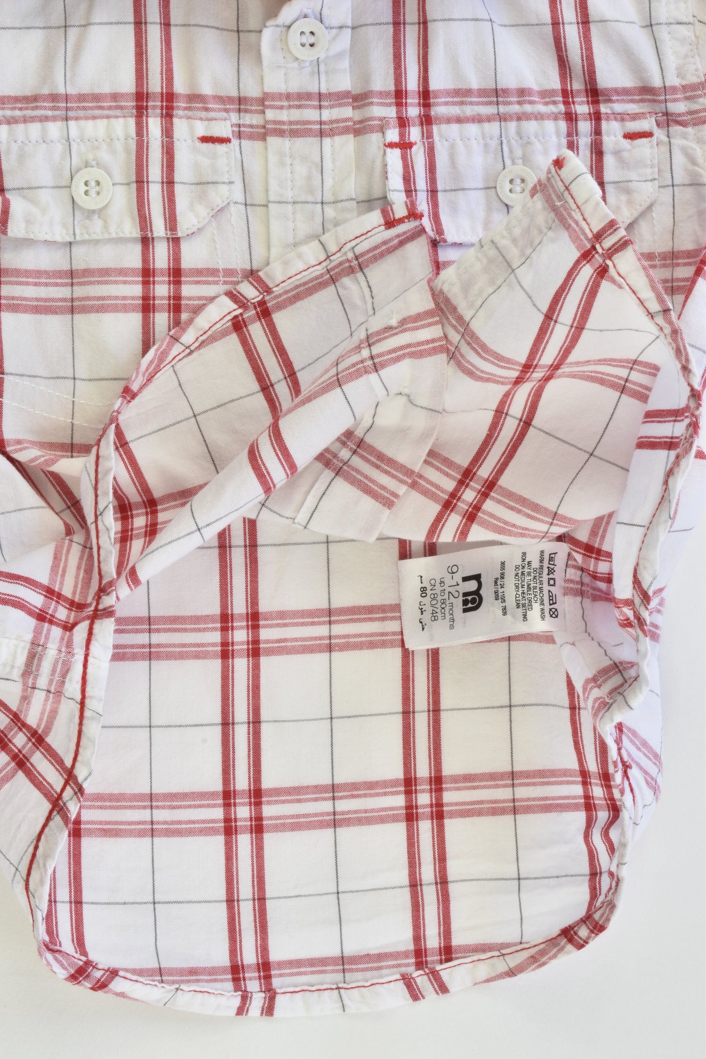 Mothercare Size 9-12 months Collared Shirt