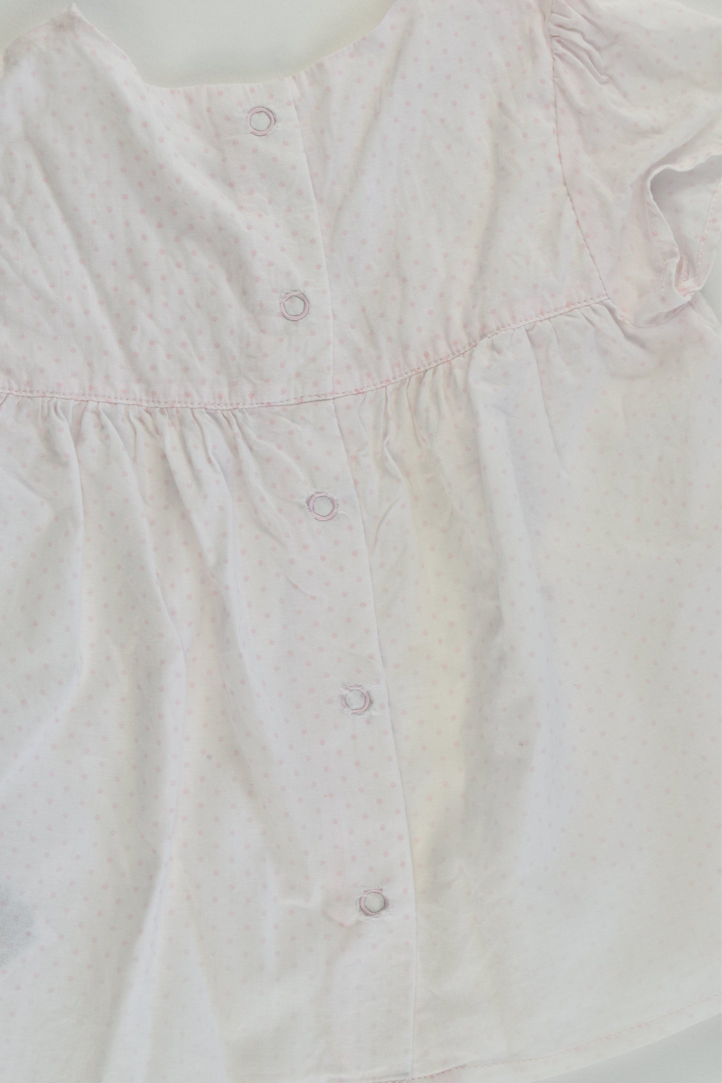 M&S Size 0 (6-9 months) Pink Mix Blouse