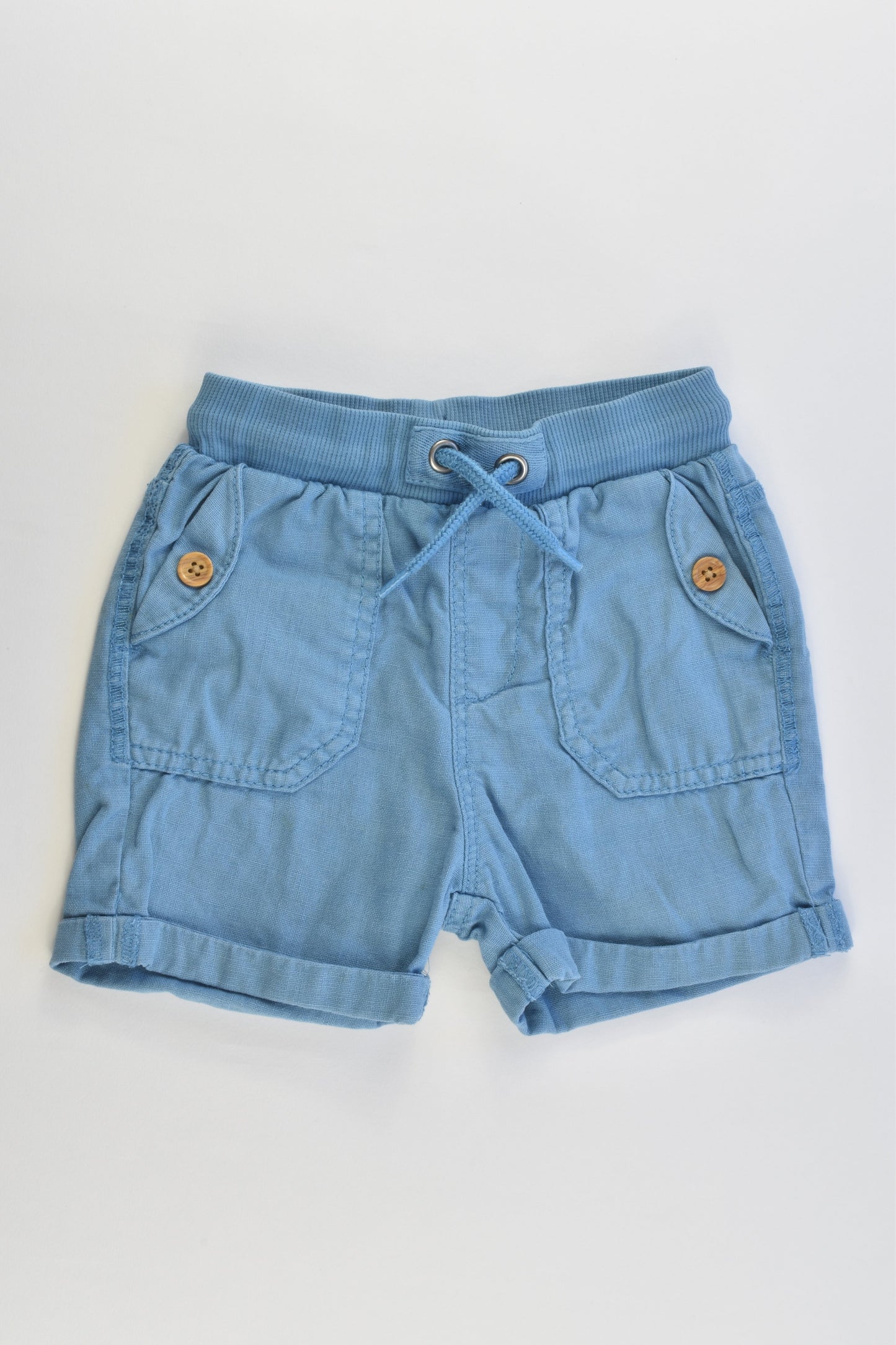 M&S Size 1-2 (18-24 months, 90 cm) Linen/Cotton Shorts