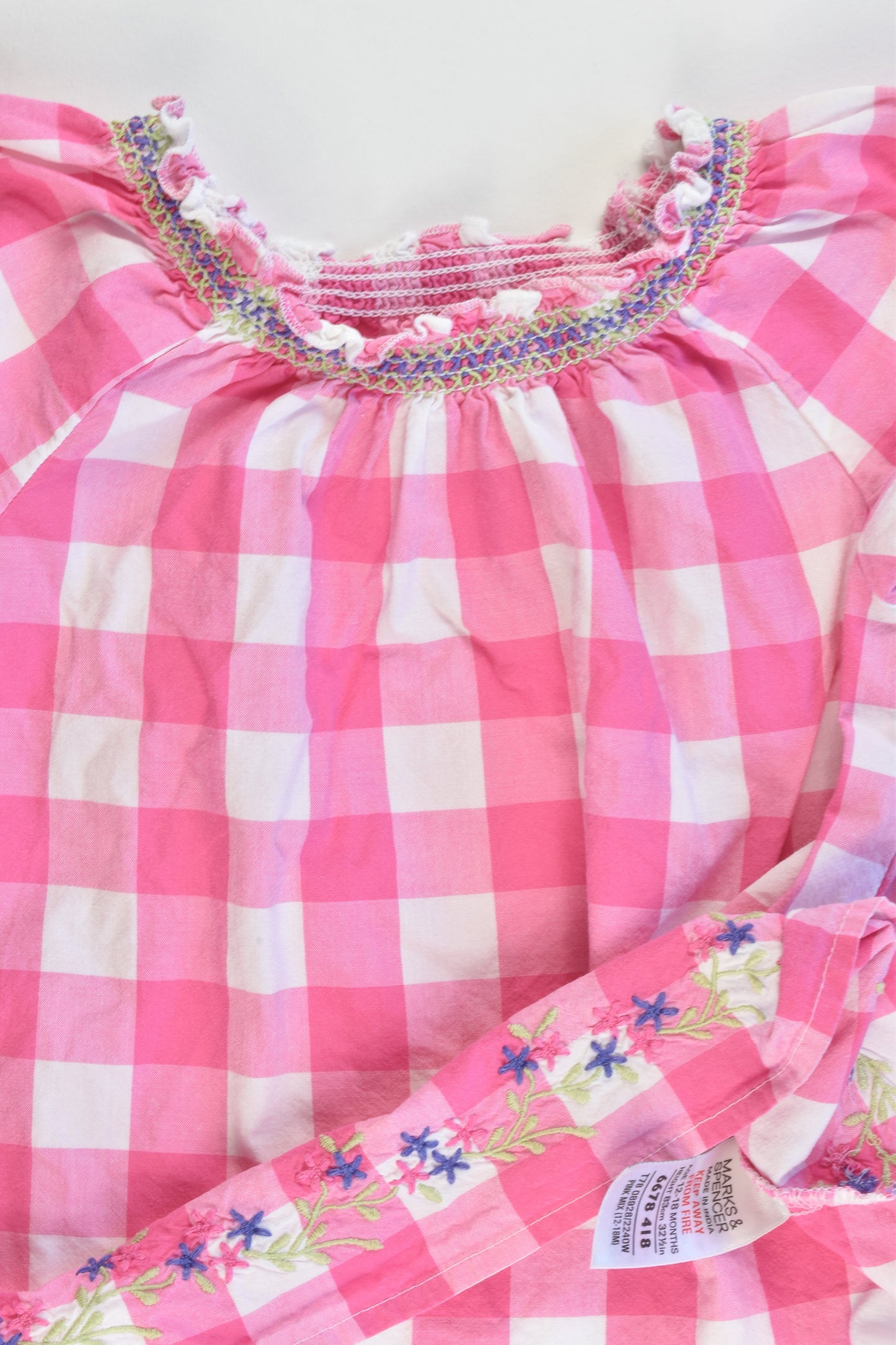 M&S Size 12-18 months Top