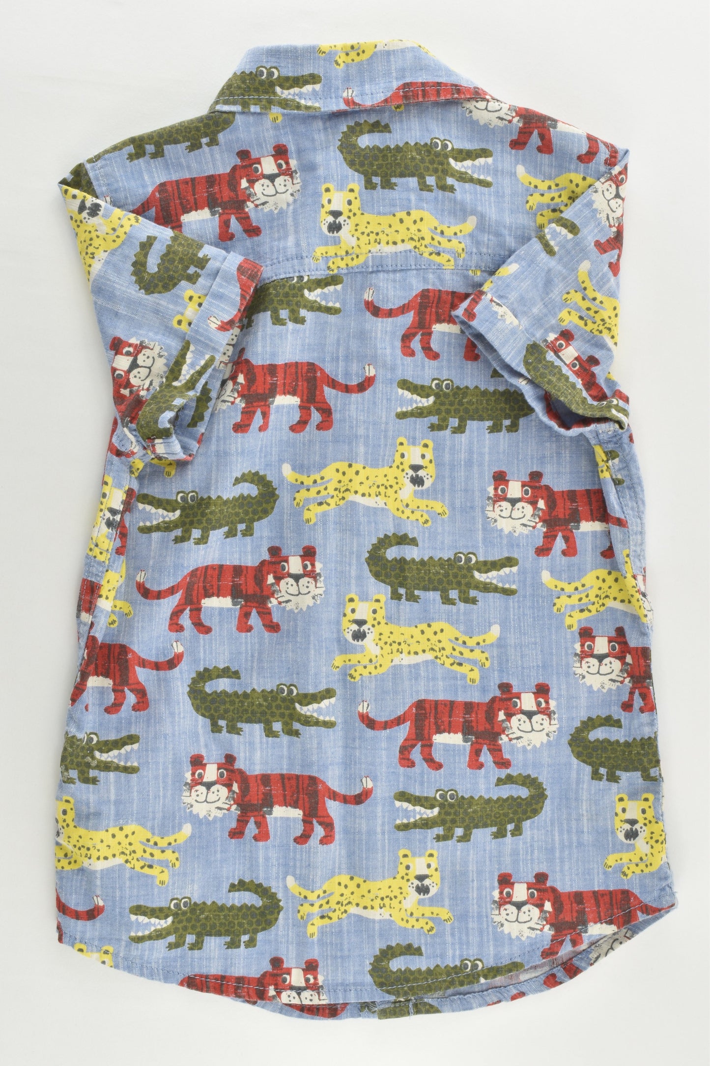 M&S Size 3-4 Animals Collared Shirt