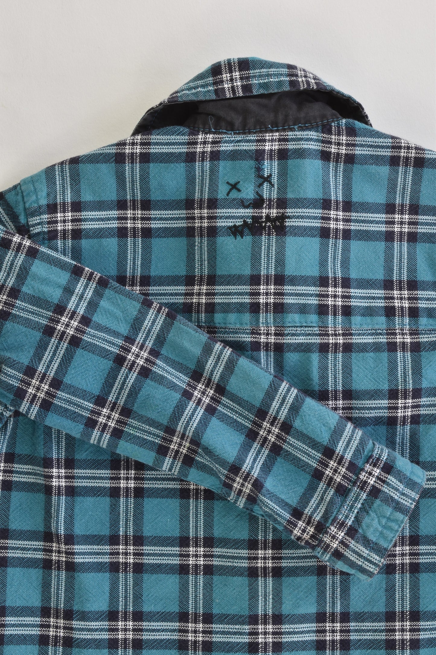 Munster Size 1 Collared Checked Casual Shirt