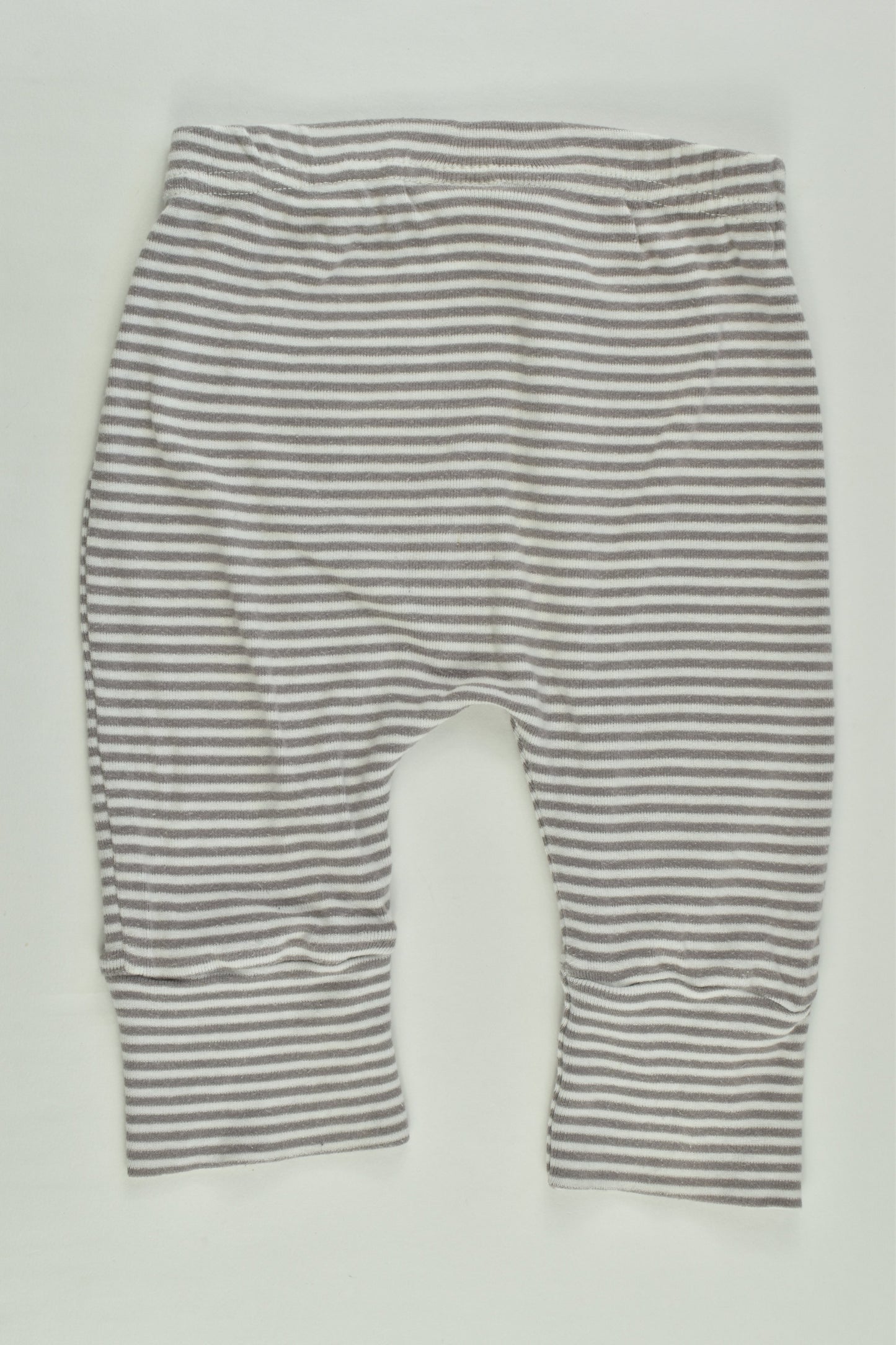 Nature Baby Size 000 (0-3 months) Organic Striped Pants