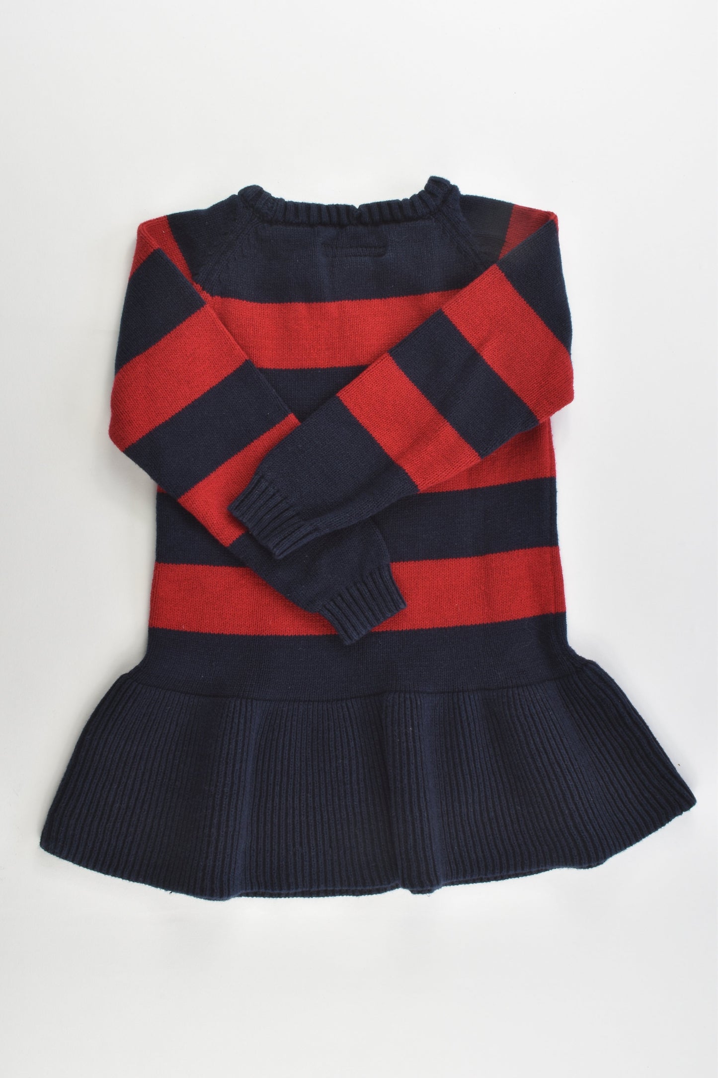Nautica Size 3 Anchor Striped Knitted Dress