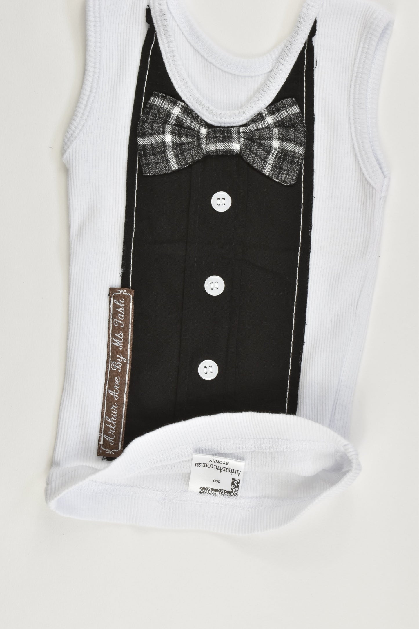 NEW Arthur Ave Sydney Size 000 Singlet Top