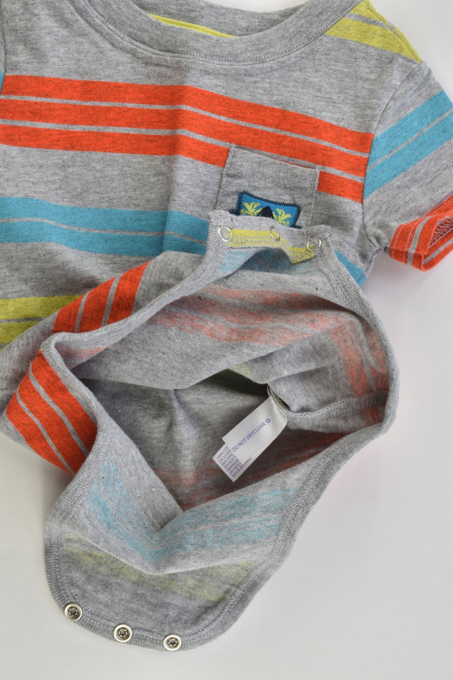 NEW BabiesRus Size 00 (6 months, 61-69 cm) 'Surf Patrol' Bodysuit
