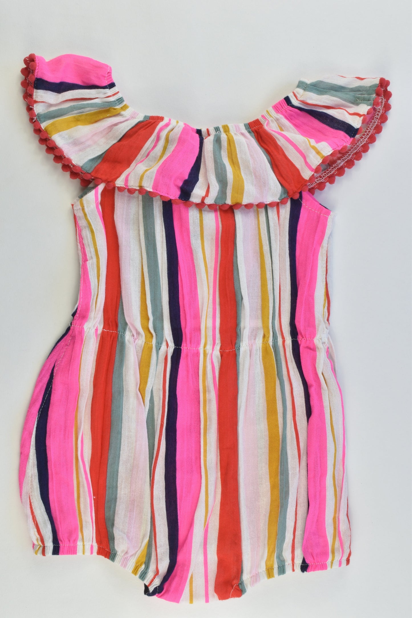 NEW Baby Baby Size 00 (3-6 months) Striped Playsuit