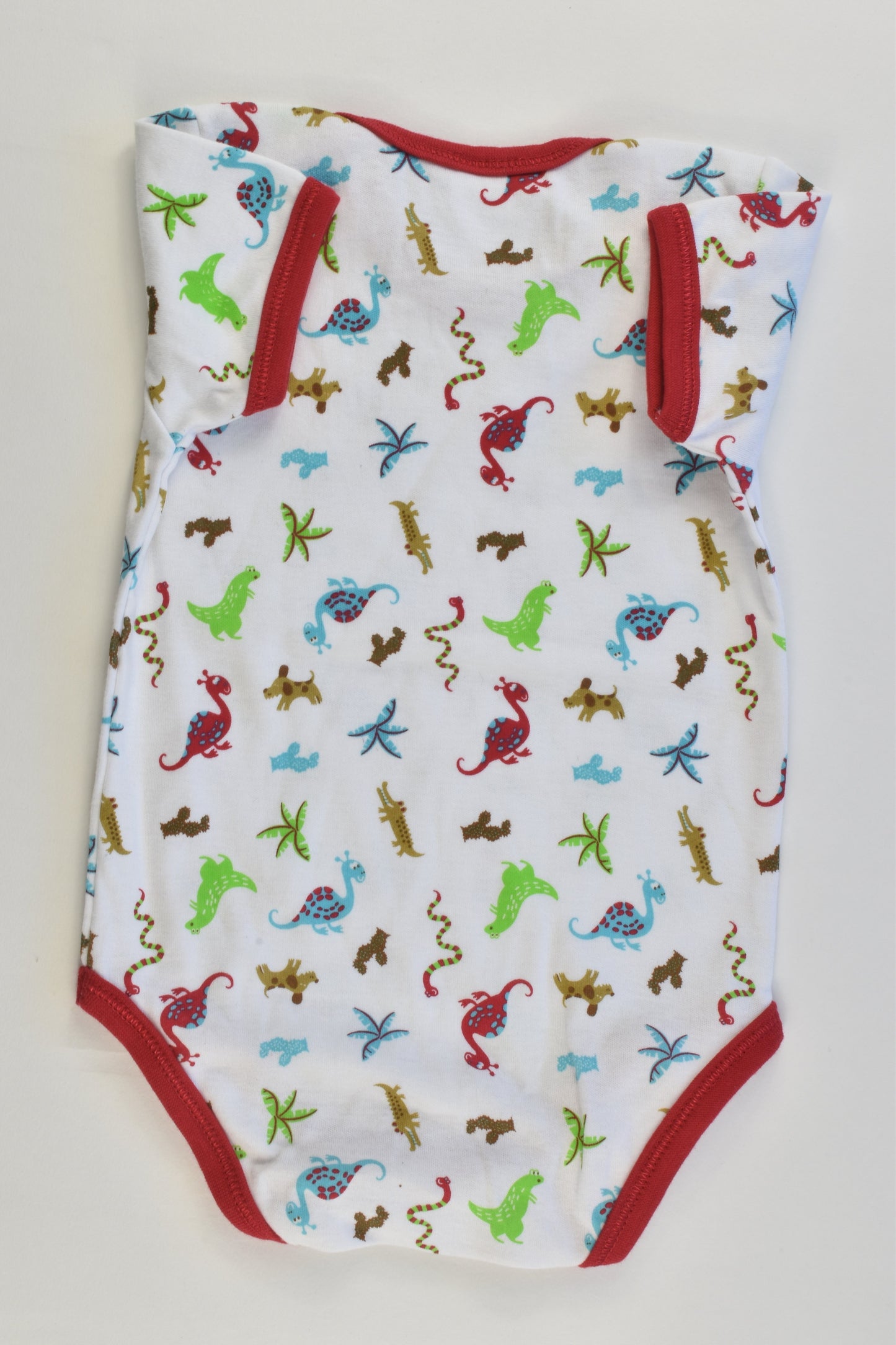 NEW Baby Biz Size 00 (68 cm) Dinosaurs Bodysuit
