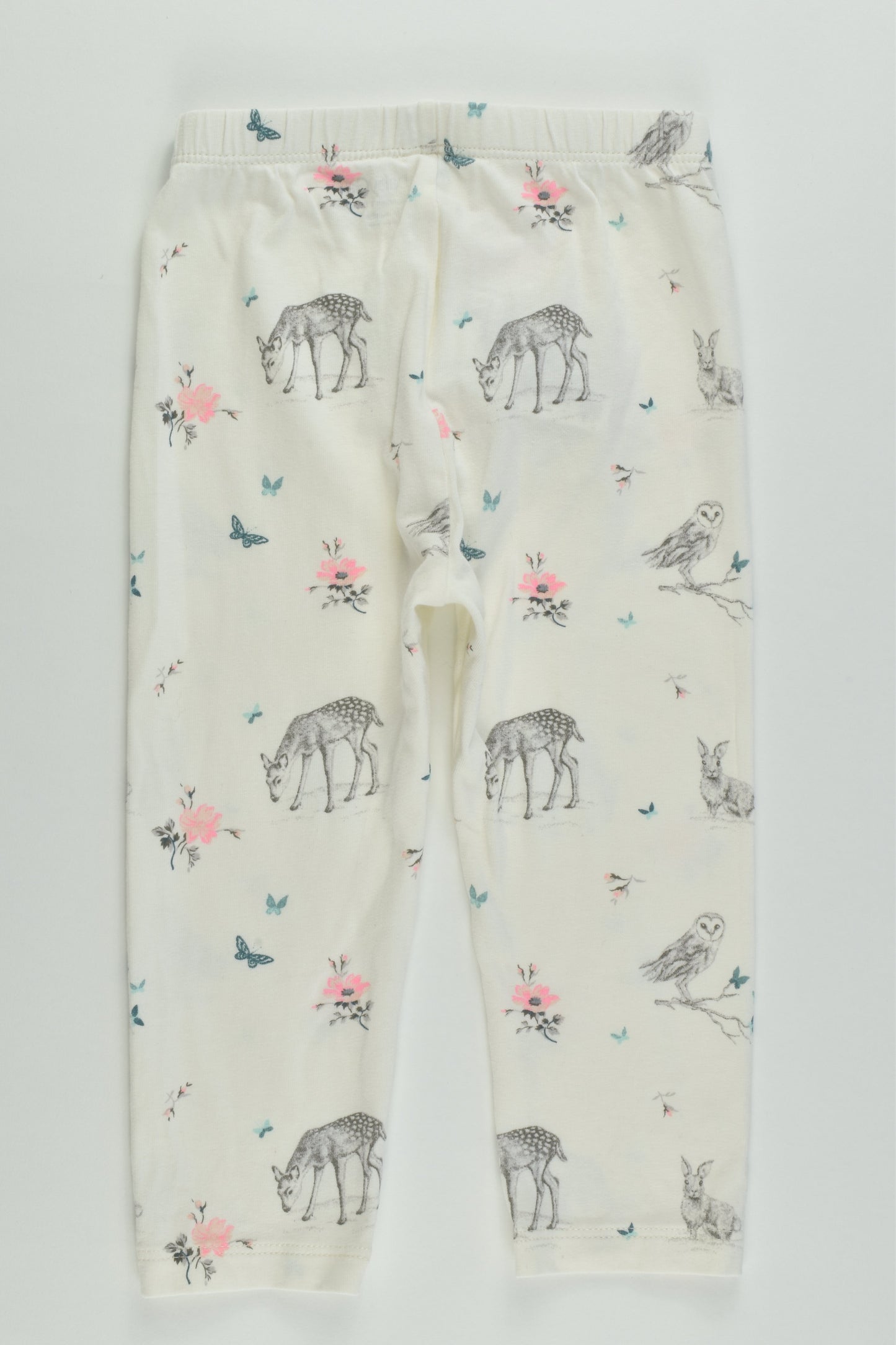 NEW Baby Gap Size 1 (12-18 months) Deer Leggings