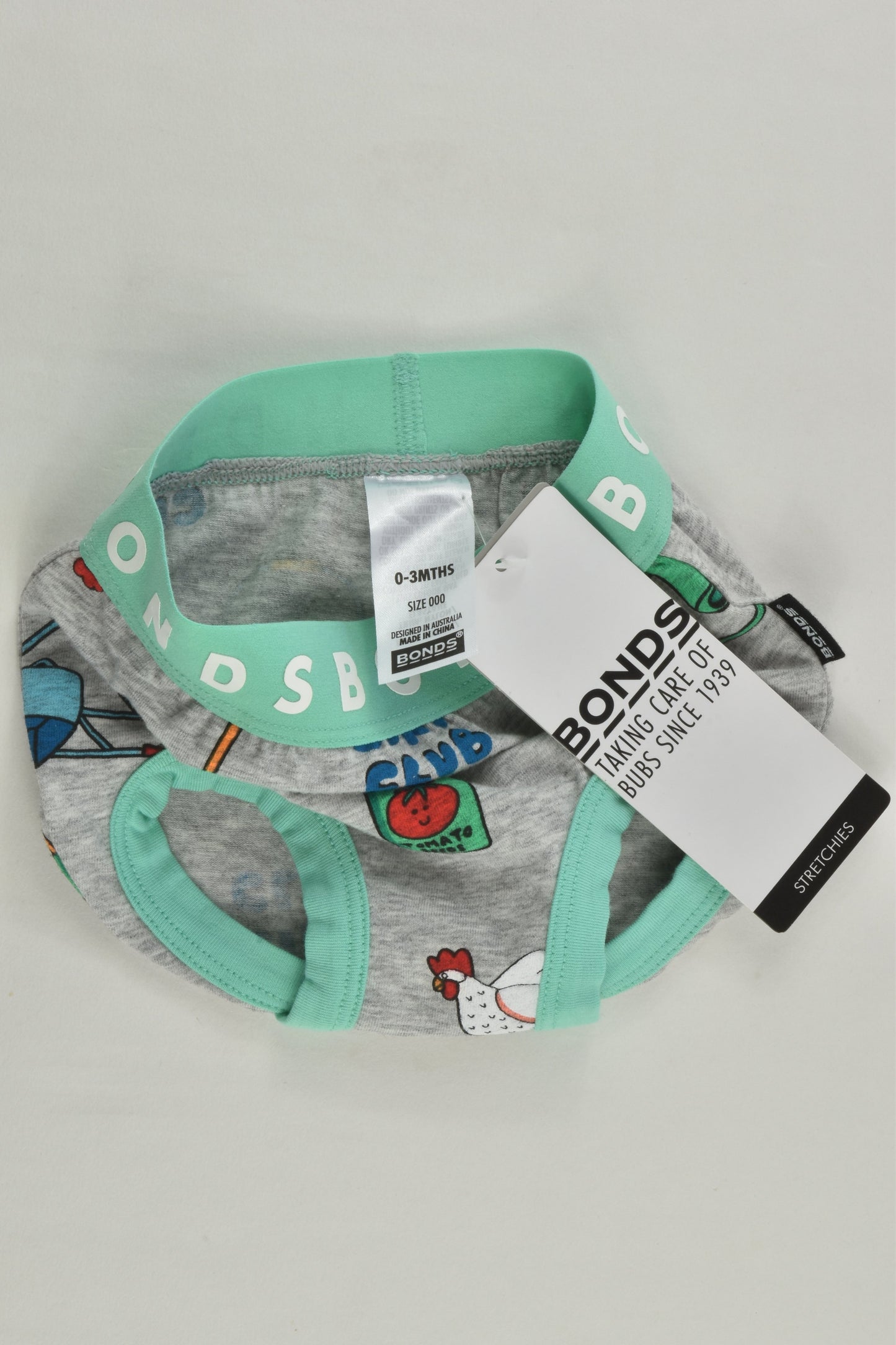 NEW Bonds Size 000 (0-3 months) Nappy Cover