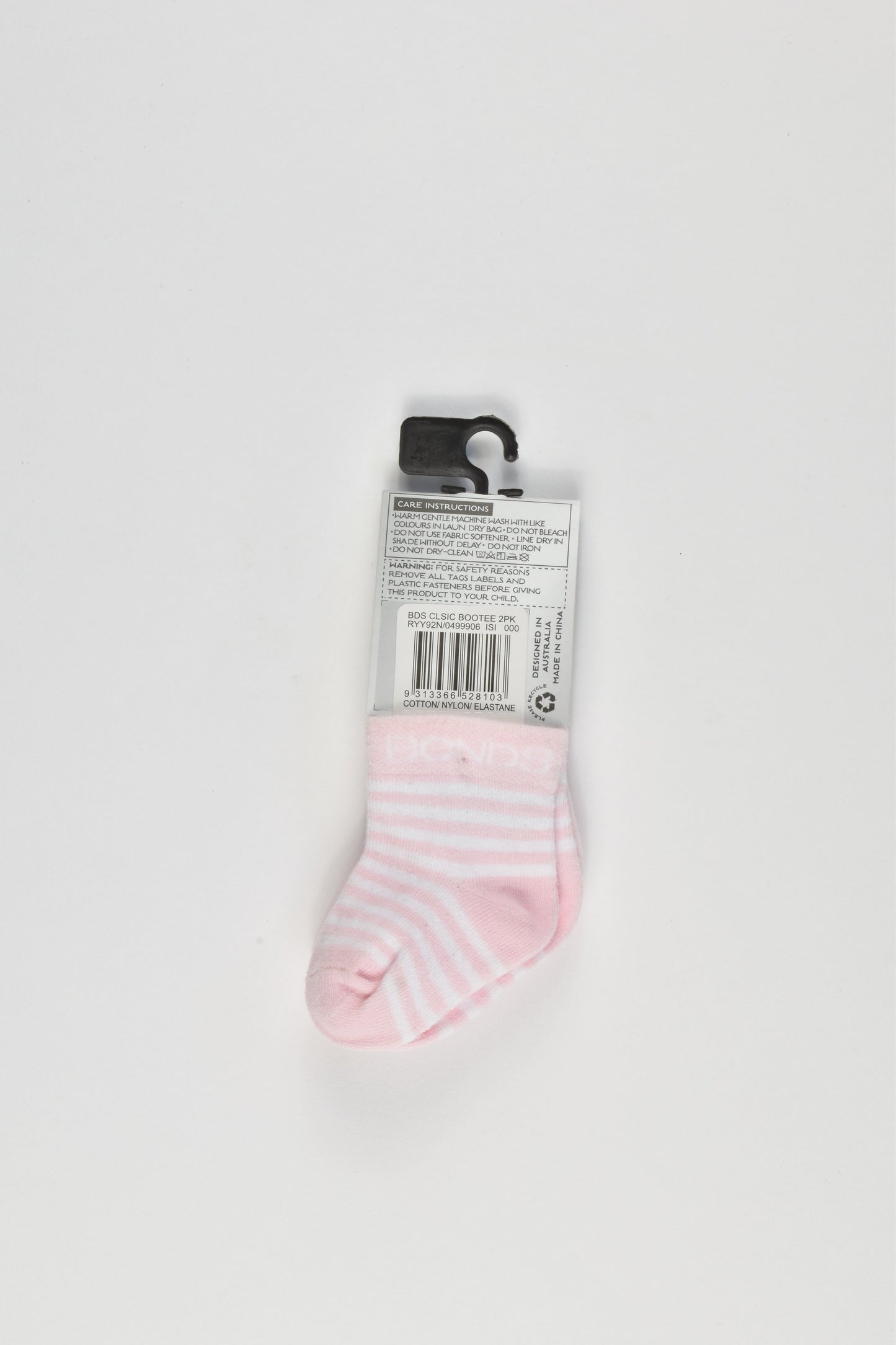 NEW Bonds Size 000 2 Pack of Socks