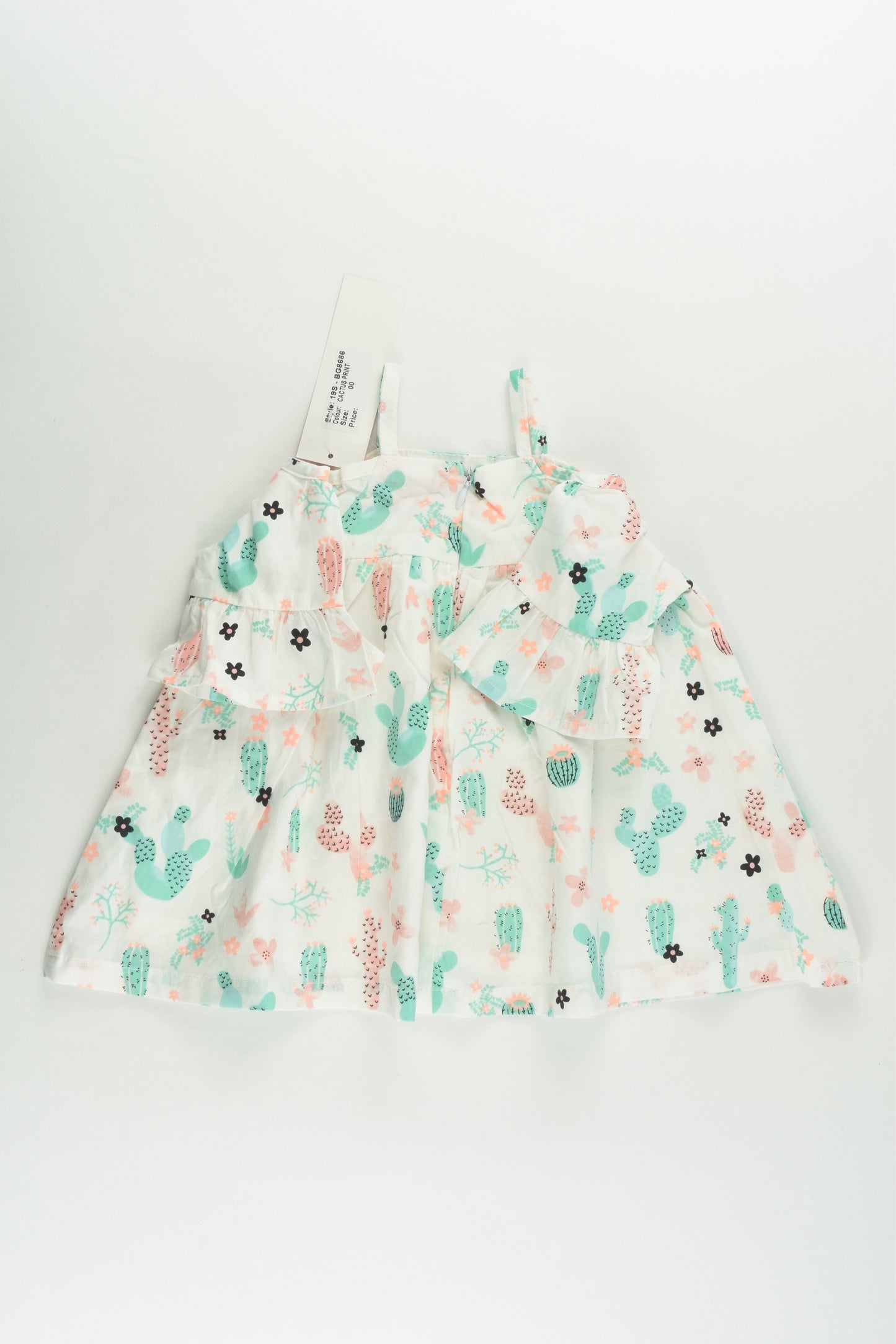 NEW Cinnamon Girl Size 00 Lined Cactus Dress