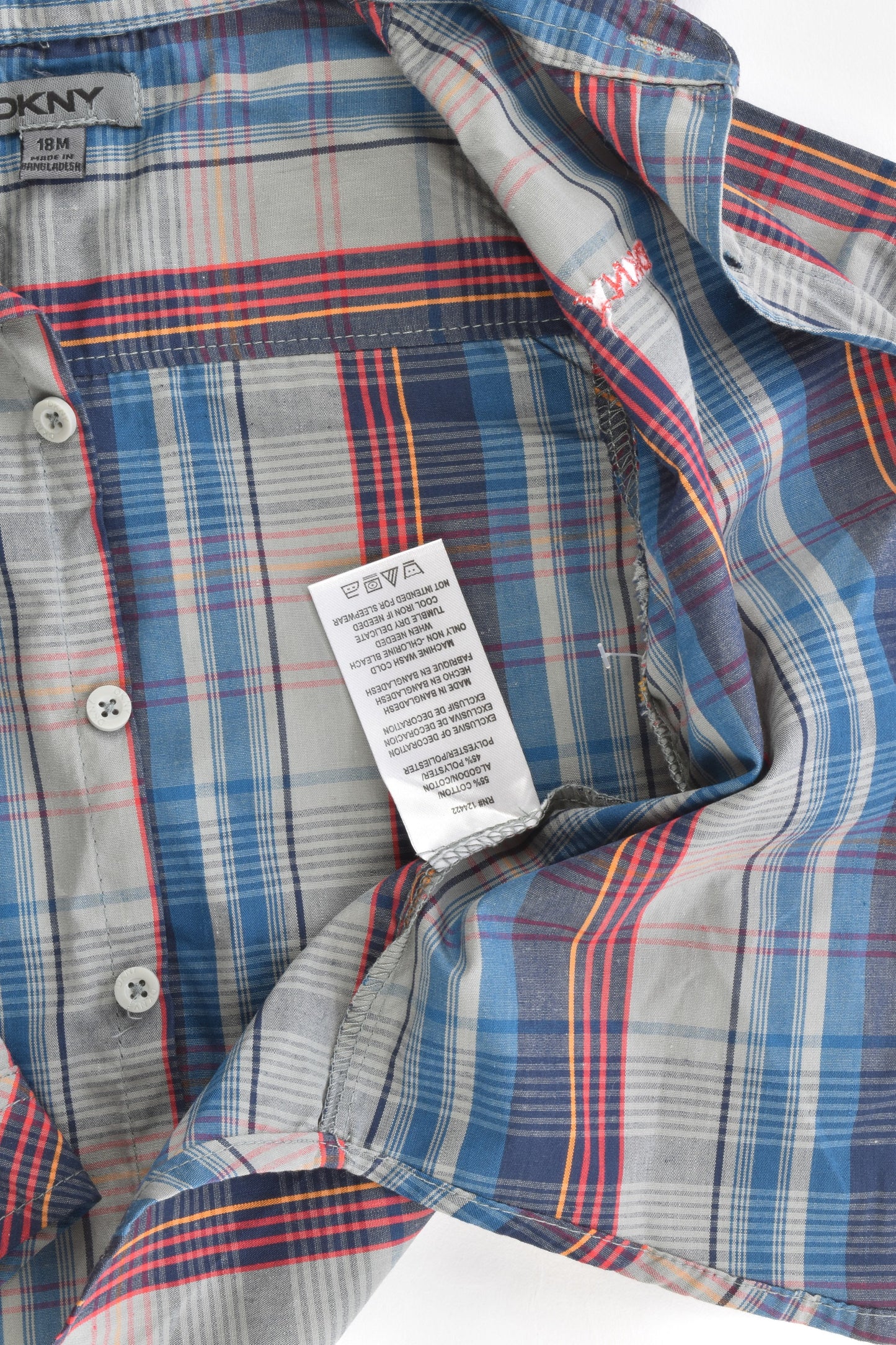 NEW DKNY Size 18 months Collared Shirt