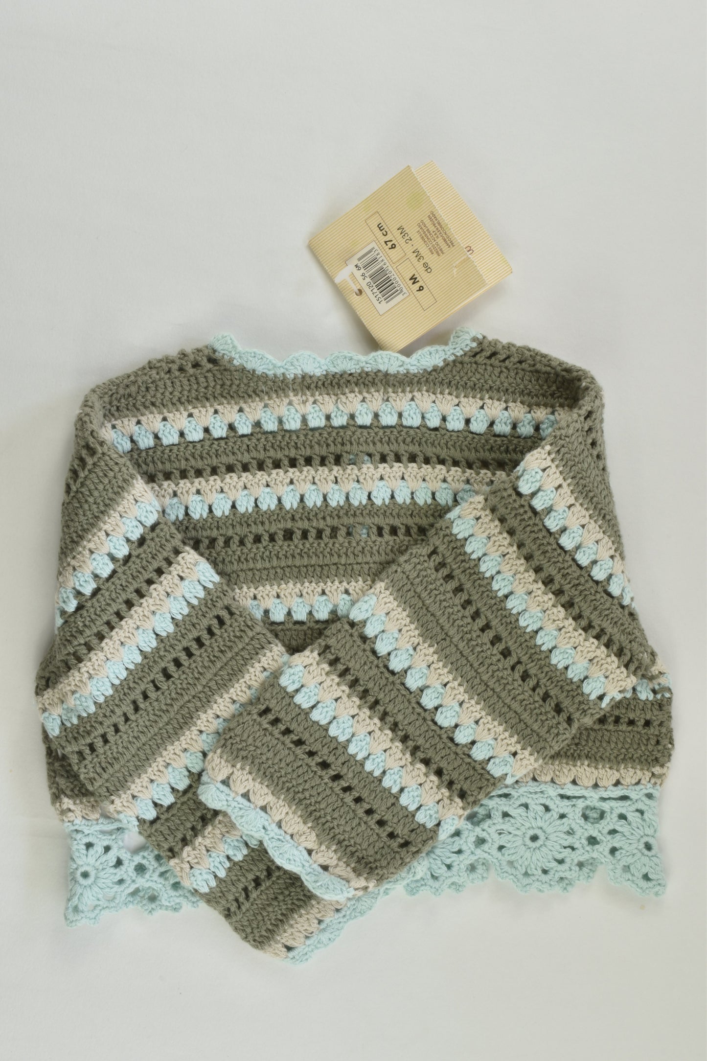 NEW Grain De Blé Size 00 (6 months, 67 cm) Knitted Cardigan