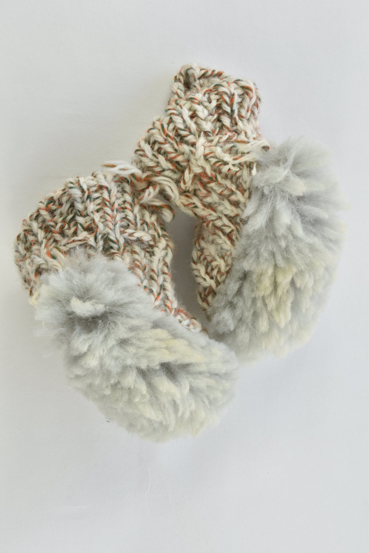 NEW Hand made Size 3 Woolly Slippers