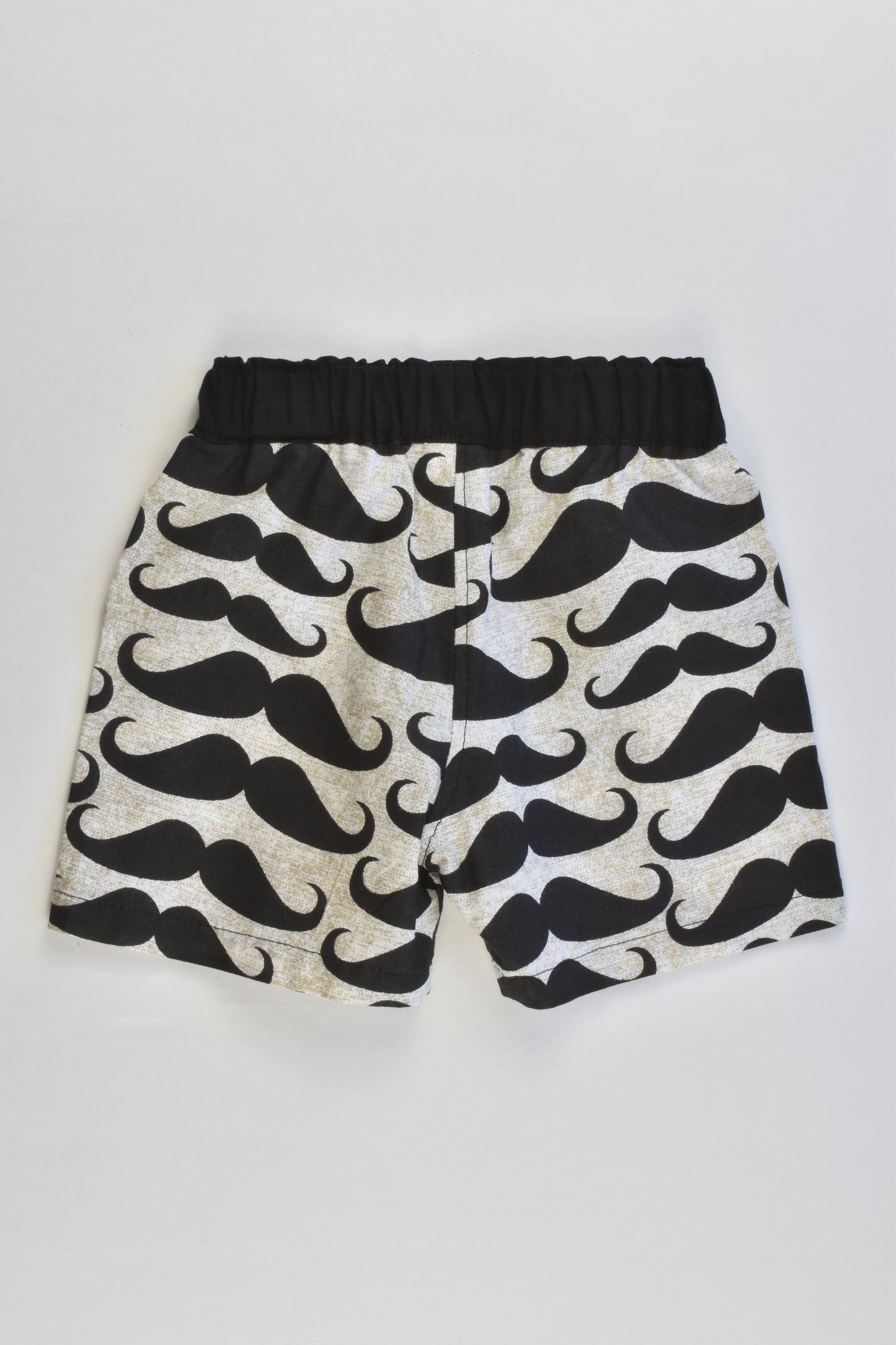 NEW Handmade Size 000 (0-3 months) Mustache Shorts