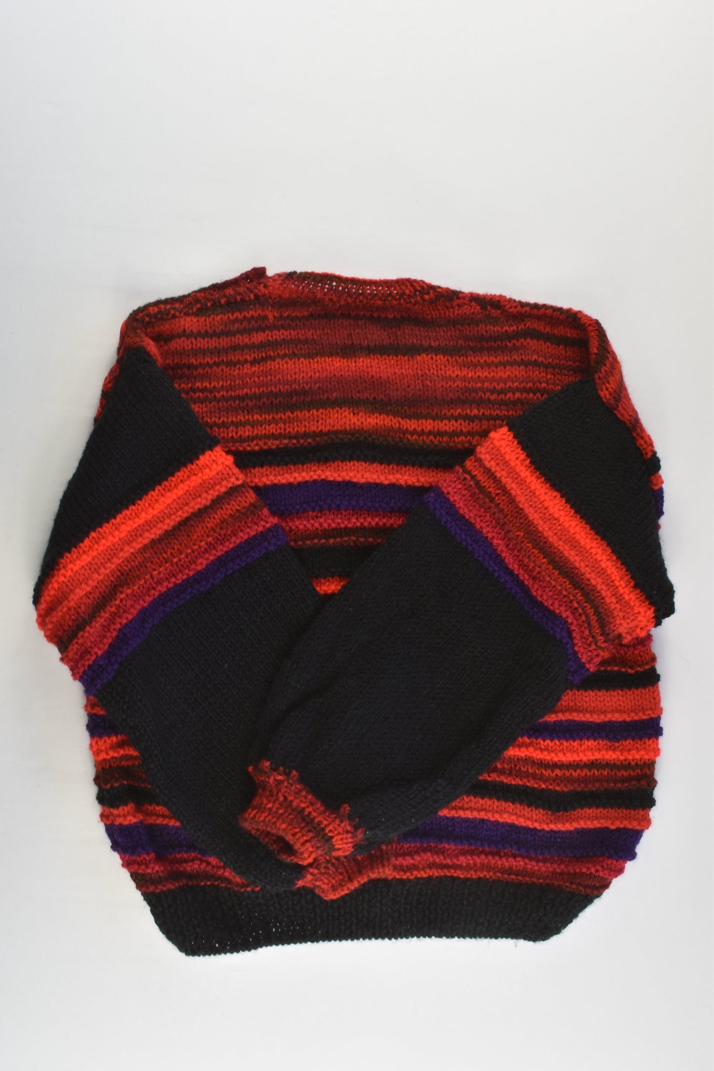 NEW Handmade Size approx 5-6 Knitted Jumper