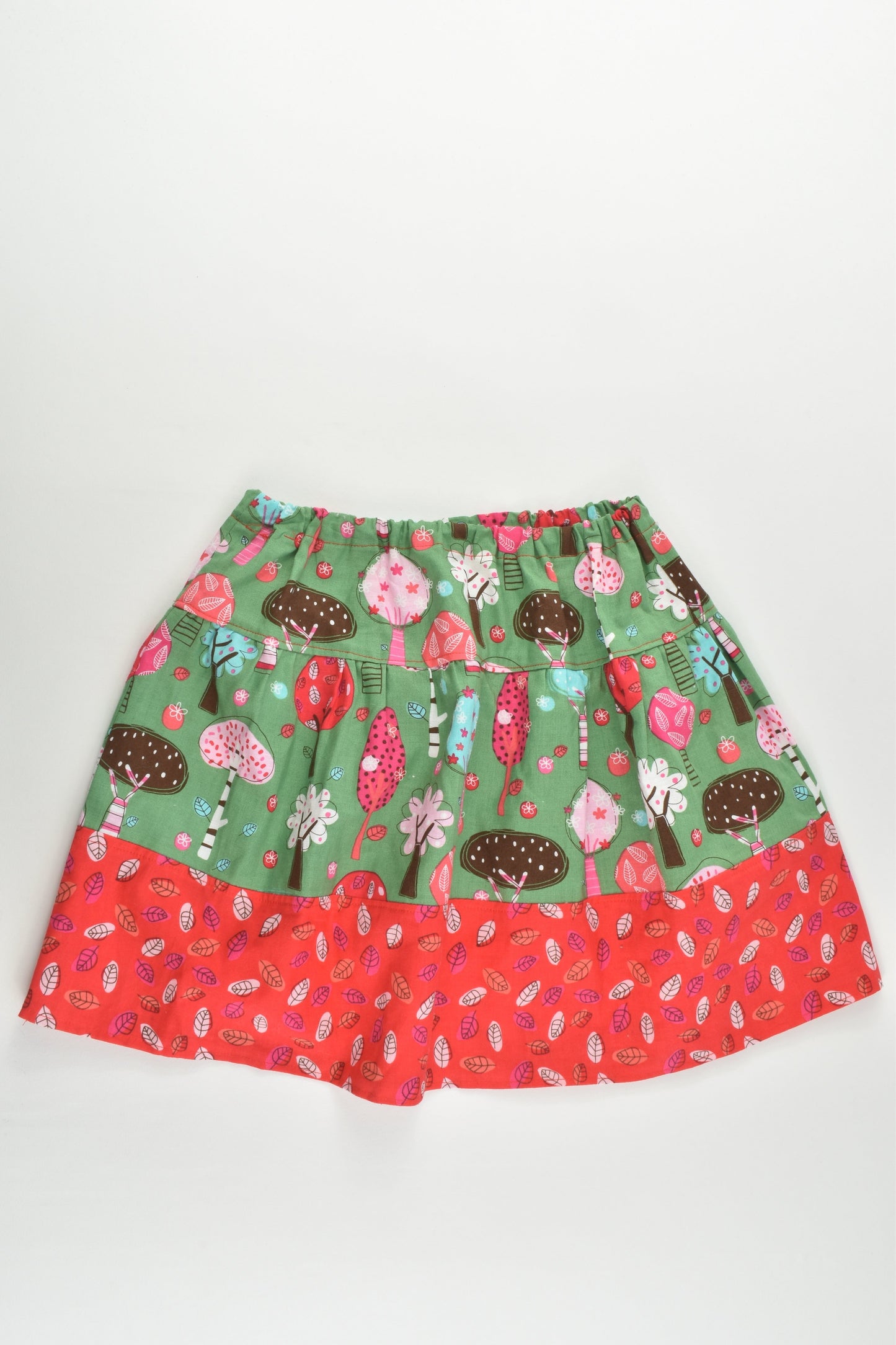 NEW Handmade Size approx 5-6 Trees and Leaves Skirt