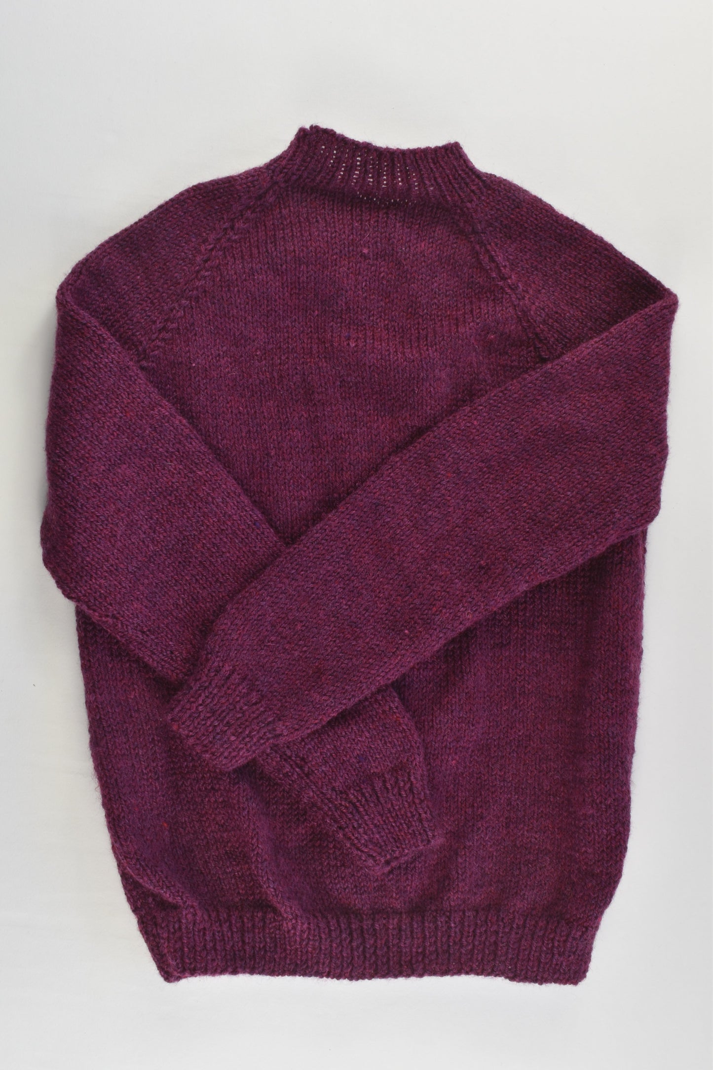 NEW Handmade Size approx 6 Warm Knitted Jumper