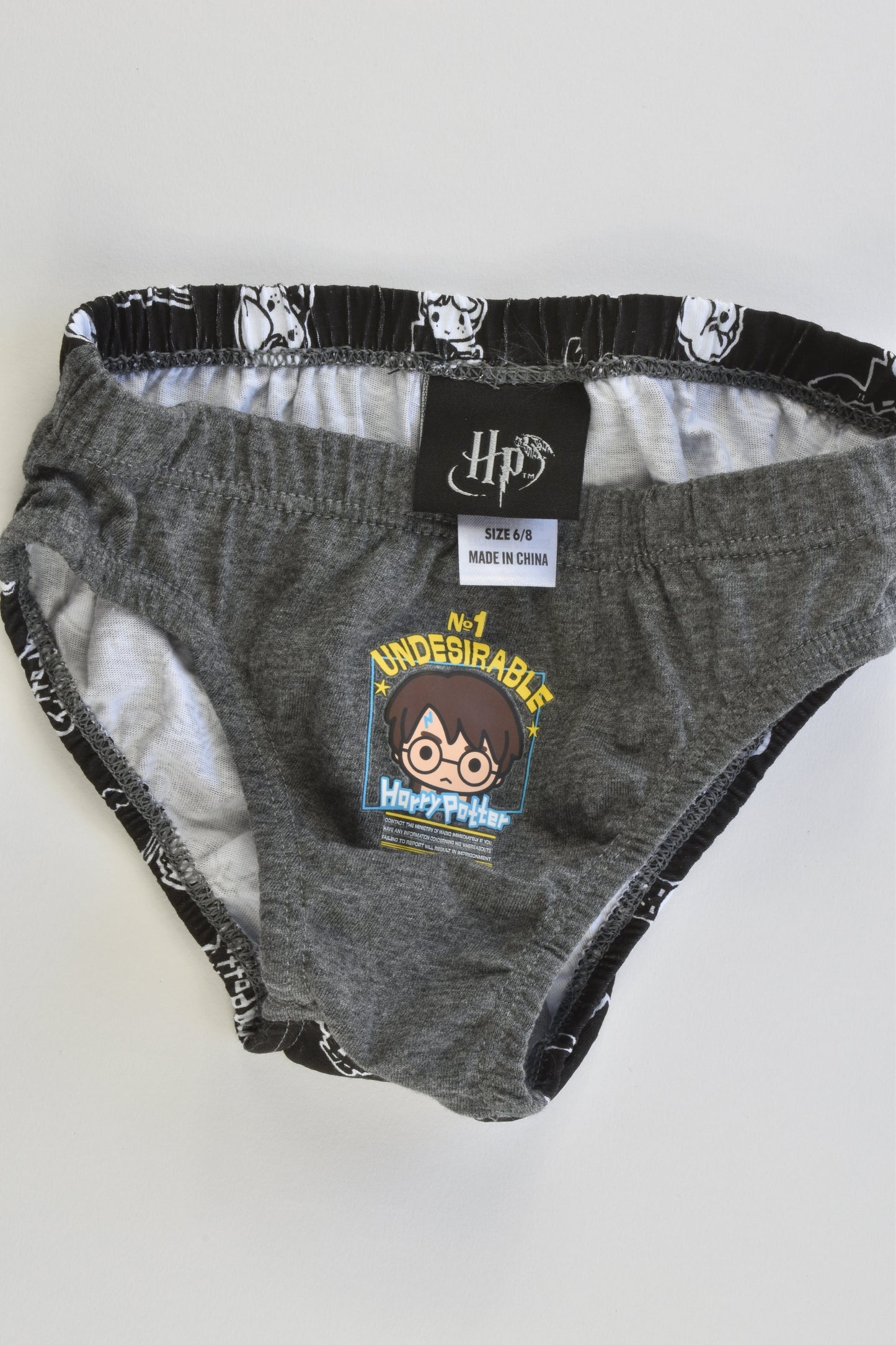 NEW Harry Potter Size 6/8 Underwear
