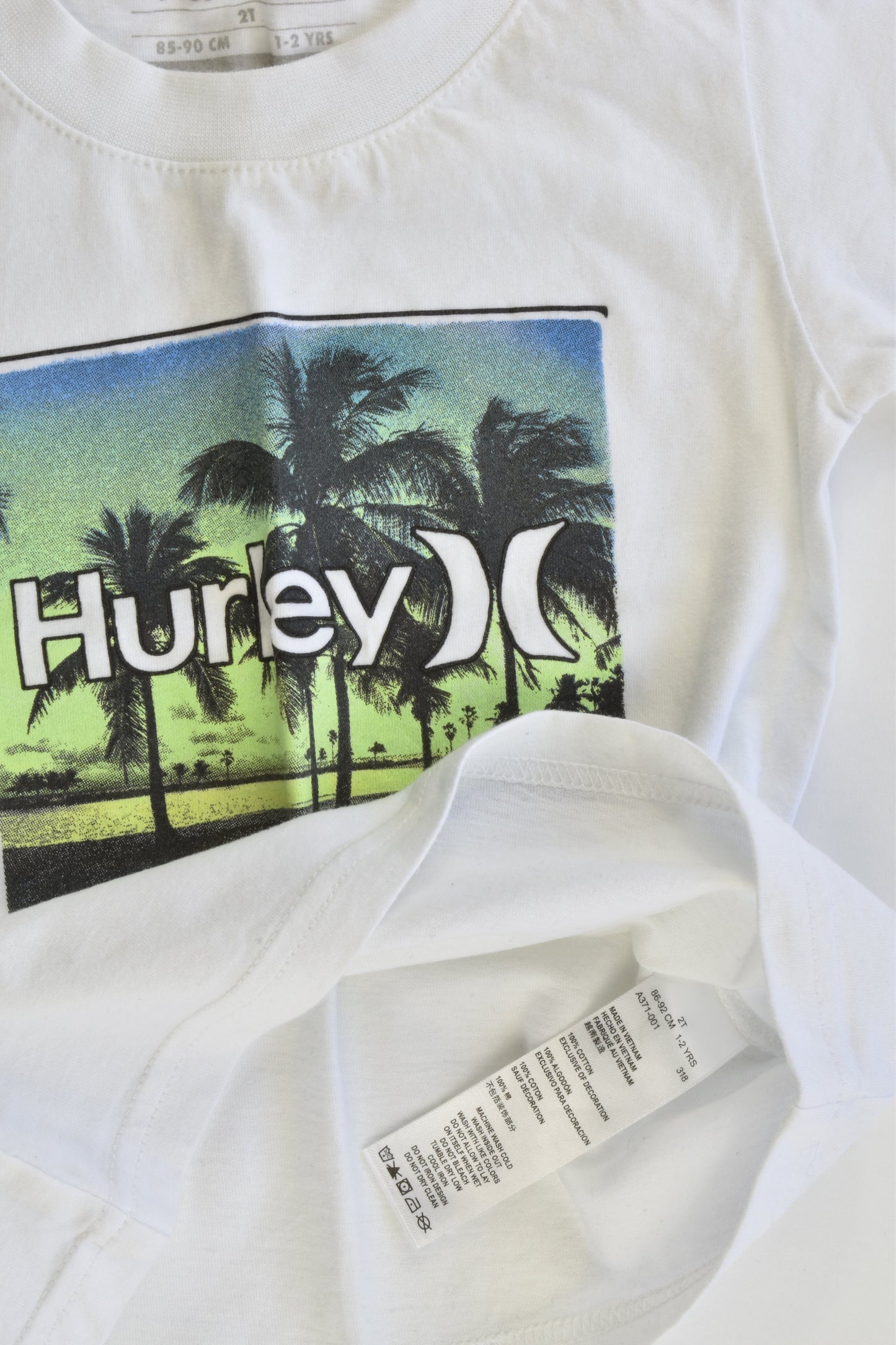 NEW Hurley Size 1-2 T-shirt
