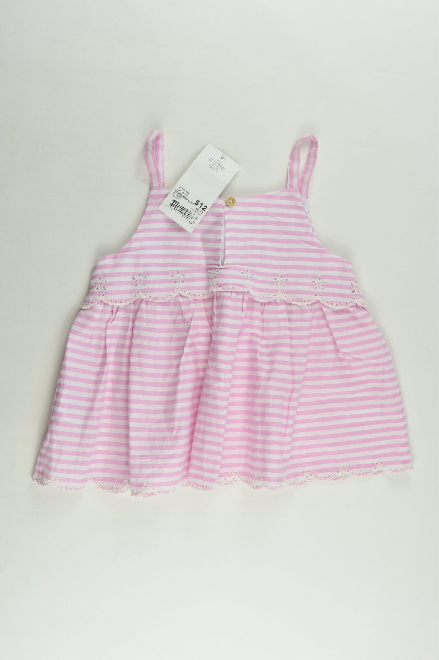 NEW K-D Size 3 Striped Blouse