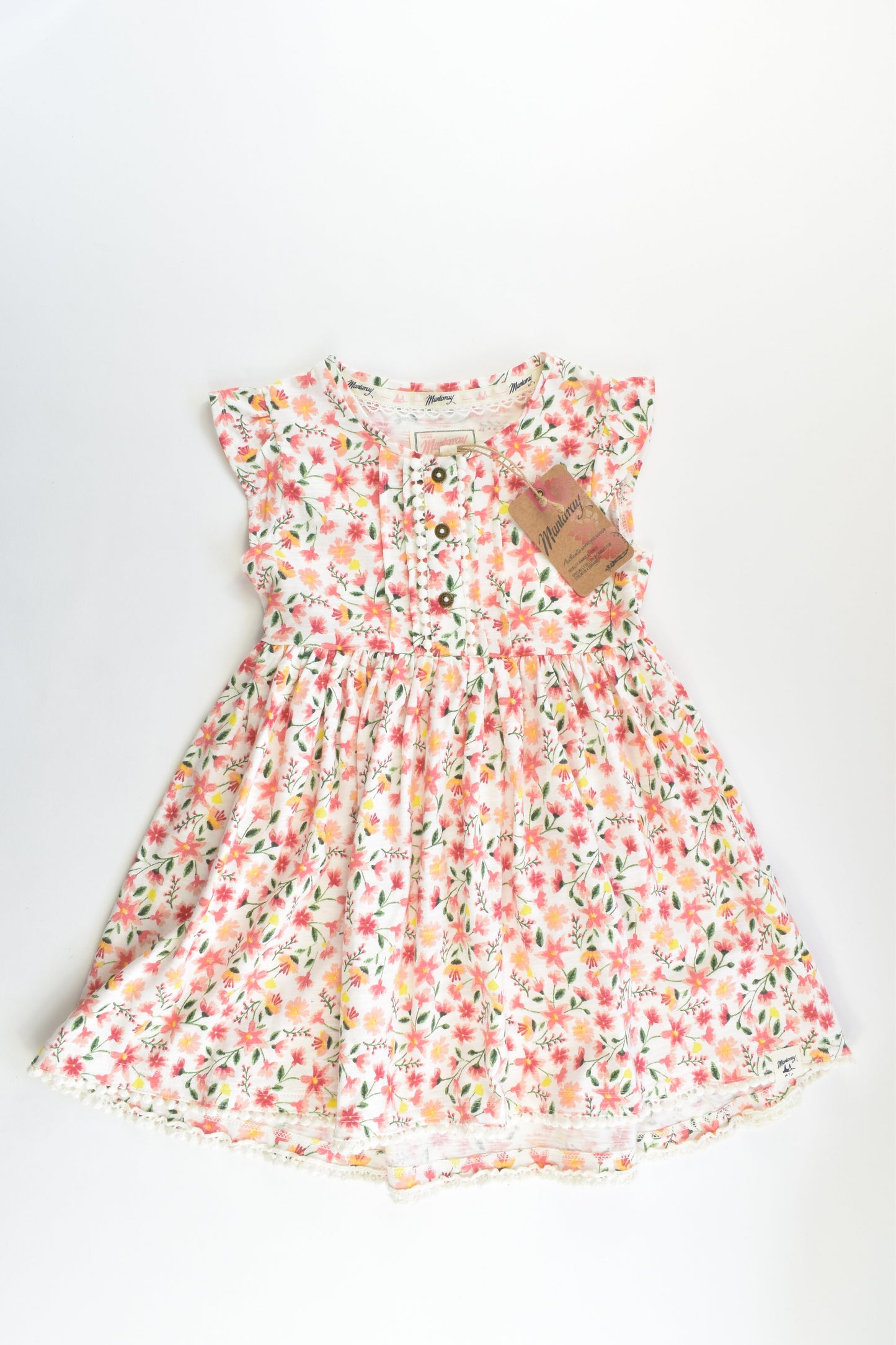 NEW Mantaray by Debenhams Size 2 (18-24 months) Floral Dress