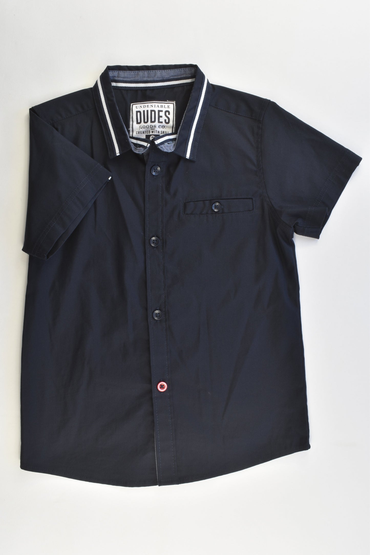 NEW Matalan Size 6 Collared Stretchy Shirt